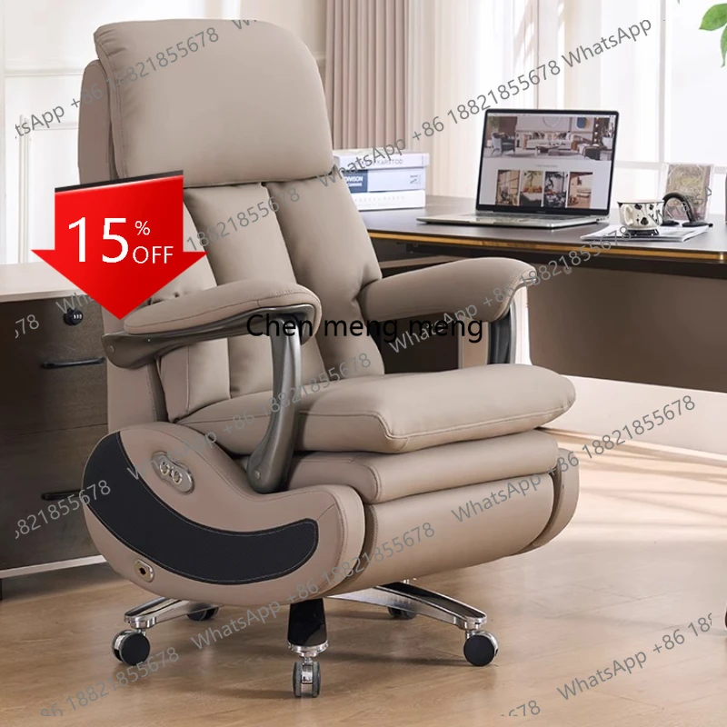 D80 Swivel Luxury Boss Chair Electric Massage Executive Modern High Quality Chair Aesthetics Comfortable Bureau Meuble Furniture
D80 Swivel Luxury Boss Chair Electric Massage Executive Modern High Quality Chair Aesthetics Comfortable Bureau Meuble Furniture
