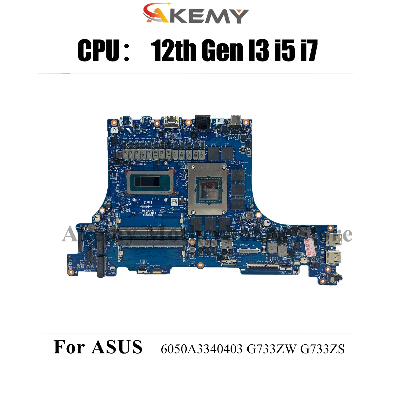 6050A3340403 Laptop Motherboard For ASUS ROG Strix SCAR 17 G733Z G733ZW G733ZS G733ZM Mainboard With 12th Gen I3 i5 i7 tests OK
6050A3340403 Laptop Motherboard For ASUS ROG Strix SCAR 17 G733Z G733ZW G733ZS G733ZM Mainboard With 12th Gen I3 i5 i7 tests OK