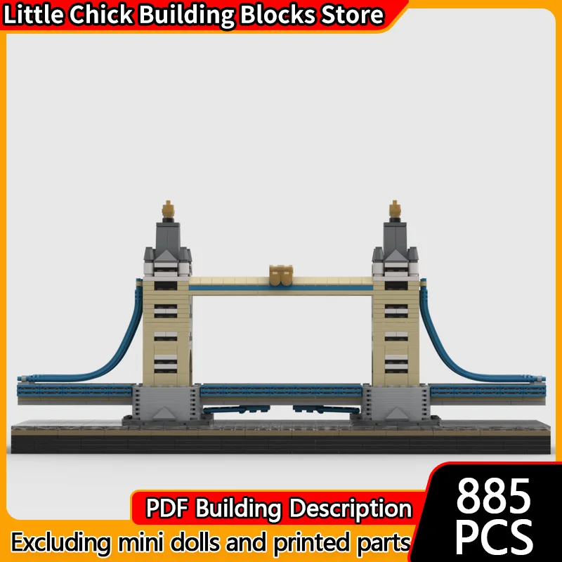 Модель City Street View MOC, строительные кирпичи, городской башня, мост, модульная технология, детские праздничные подарки, сборные игрушки, костюм
Модель City Street View MOC, строительные кирпичи, городской башня, мост, модульная технология, детские праздничные подарки, сборные игрушки, костюм