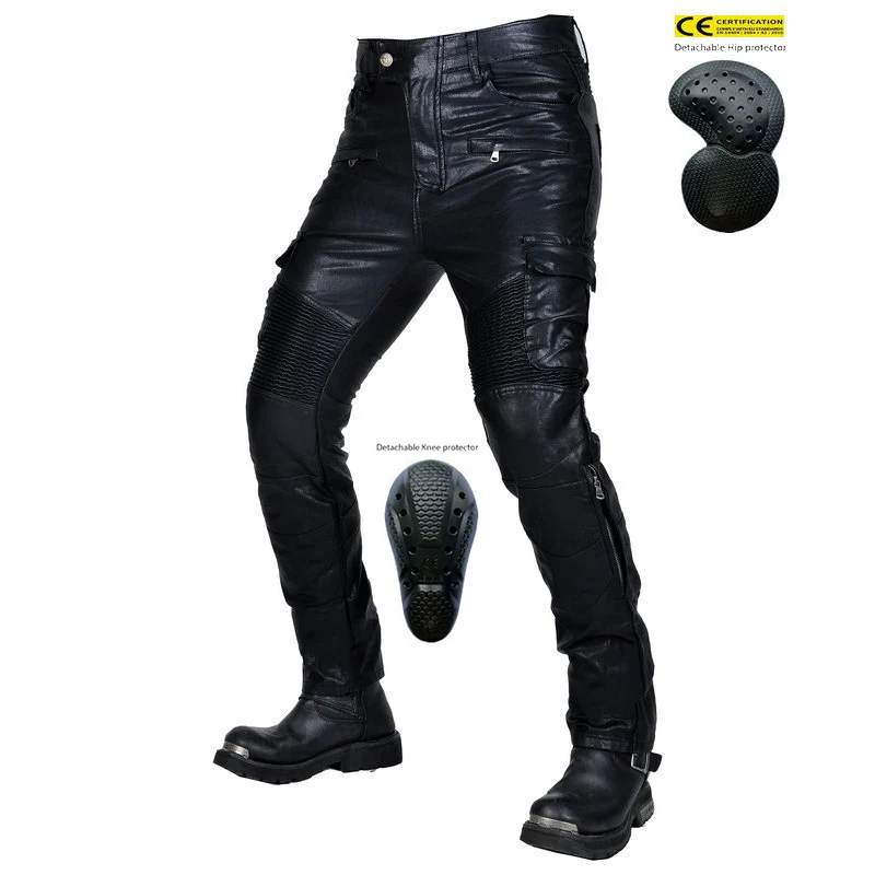Motorcycle Pants Men Motorcycle Slim Fit Leather Pants Retro Windproof Motorbike Leather Pants Anti Fall
Motorcycle Pants Men Motorcycle Slim Fit Leather Pants Retro Windproof Motorbike Leather Pants Anti Fall