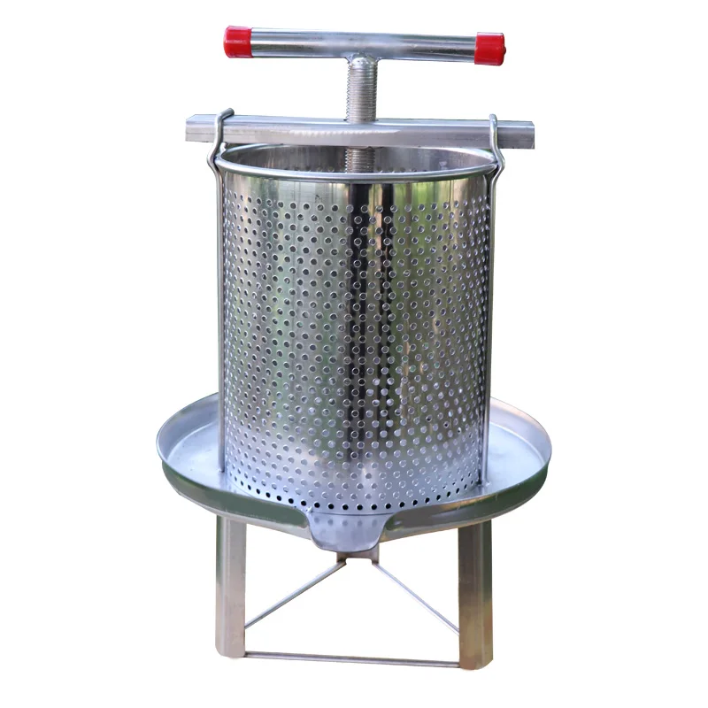 Mesh Stainless Steel Honey Pressing Wax Press for Outdoor Honey Taking Small Household Squeezer Full Set Beekeeping Tools
Mesh Stainless Steel Honey Pressing Wax Press for Outdoor Honey Taking Small Household Squeezer Full Set Beekeeping Tools