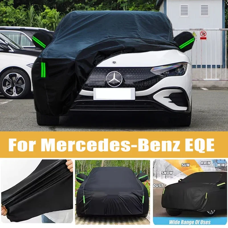 For Mercedes-Benz EQE Full Car Cover Four Seasons Outdoor Sun Anti UV Rain Snow Dust Protection Oxford Cloth Accessories
For Mercedes-Benz EQE Full Car Cover Four Seasons Outdoor Sun Anti UV Rain Snow Dust Protection Oxford Cloth Accessories