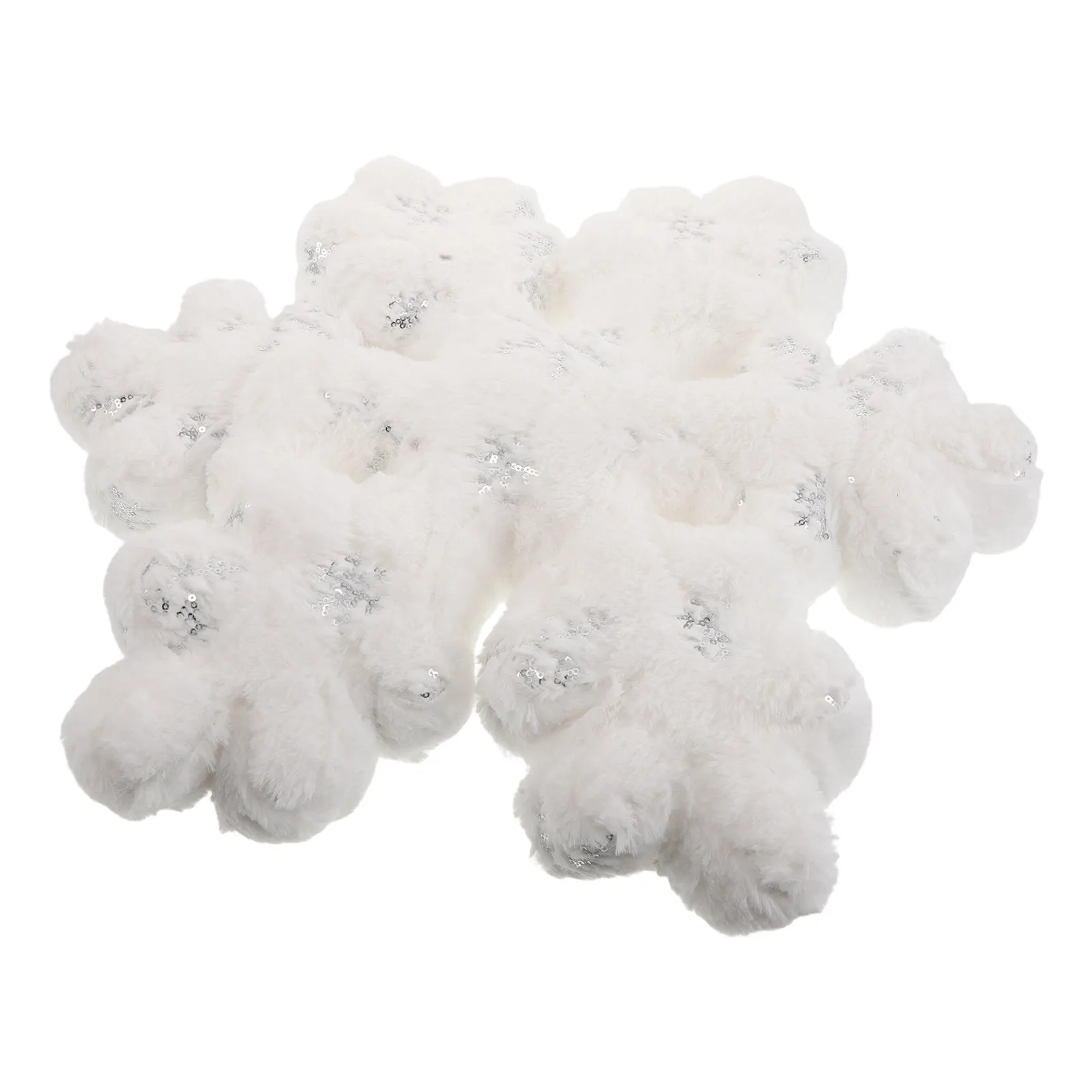 Snowflake Shaped Throw Pillow Soft White Decorative Winter Holiday Cushion for Couch Sofa Bed Nursery Cozy Christmas Decor
Snowflake Shaped Throw Pillow Soft White Decorative Winter Holiday Cushion for Couch Sofa Bed Nursery Cozy Christmas Decor