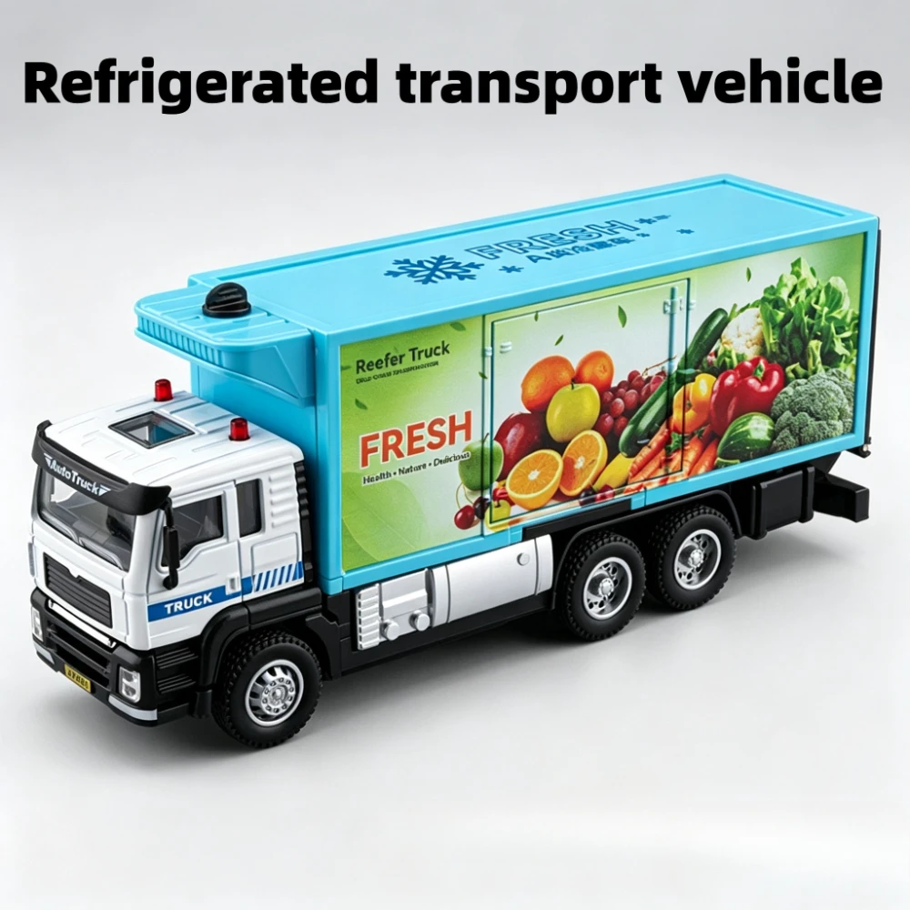 1:50 Fruit and Vegetable Refrigerated Transport Car Smoke Exhaust Fire Truck Model Toy Pull Back Spray Vehicles Kids Alloy Gifts
1:50 Fruit and Vegetable Refrigerated Transport Car Smoke Exhaust Fire Truck Model Toy Pull Back Spray Vehicles Kids Alloy Gifts