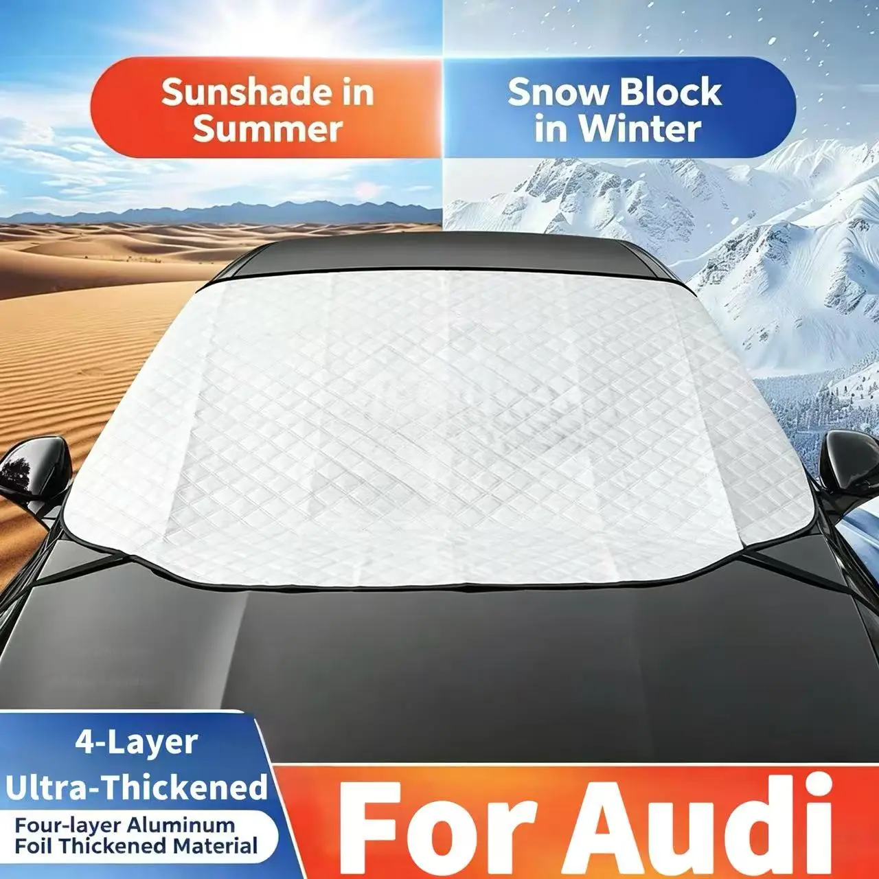 For Audi Q7 A3 8L 8PA4 B6 B7 B8 A6 C5 C6 4F RS3 Q3 8L 8V S3 Car Front Windshield Sunshade Heat Insulation Sun Protection
For Audi Q7 A3 8L 8PA4 B6 B7 B8 A6 C5 C6 4F RS3 Q3 8L 8V S3 Car Front Windshield Sunshade Heat Insulation Sun Protection
