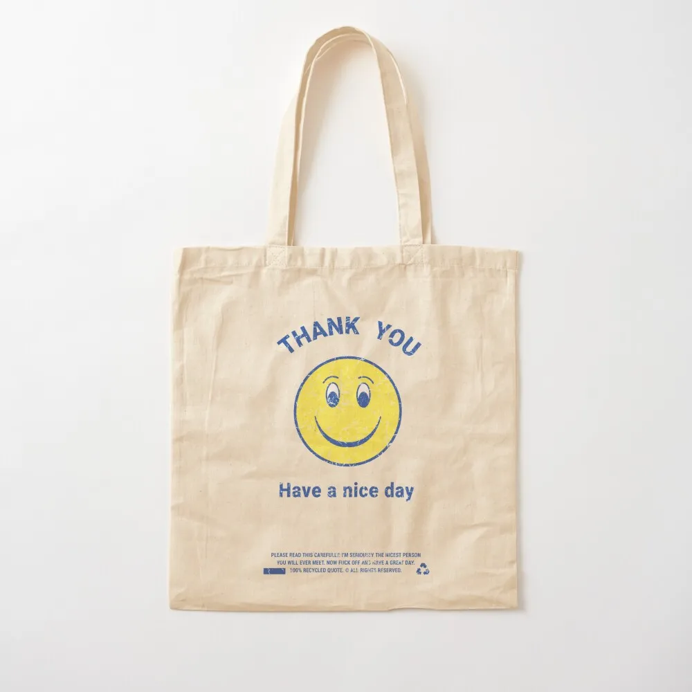 Thank You! Have A Nice Day Tote Bag personalized tote tote bag woman bags luxury women shopper bags Canvas Bag
Thank You! Have A Nice Day Tote Bag personalized tote tote bag woman bags luxury women shopper bags Canvas Bag