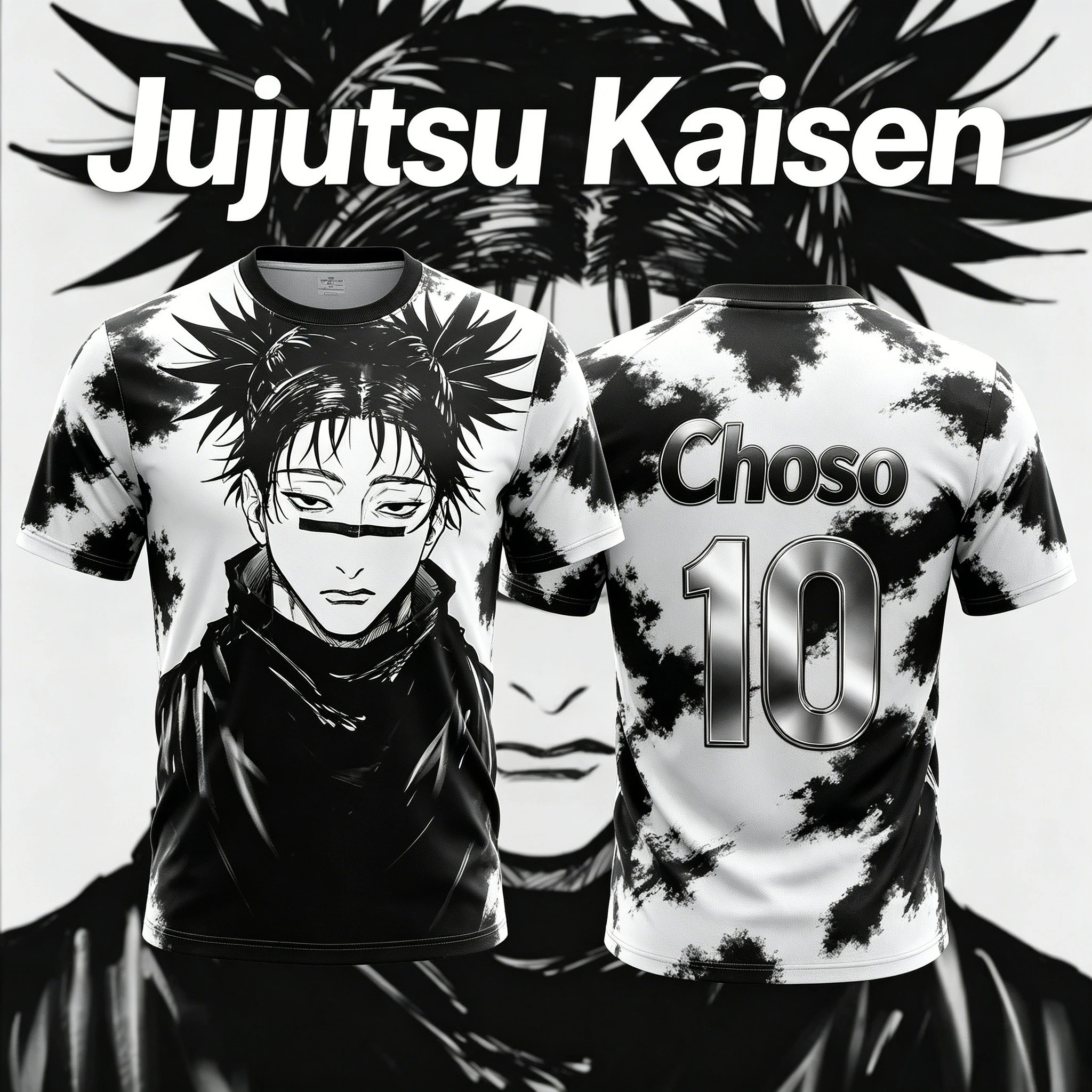 2026 New JUJUTSU KAISEN NO.10 NO.7 Choso Anime T-Shirt Adult Men's 3D Printed Special Football Jersey T-Shirt Kids Breathable
2026 New JUJUTSU KAISEN NO.10 NO.7 Choso Anime T-Shirt Adult Men's 3D Printed Special Football Jersey T-Shirt Kids Breathable