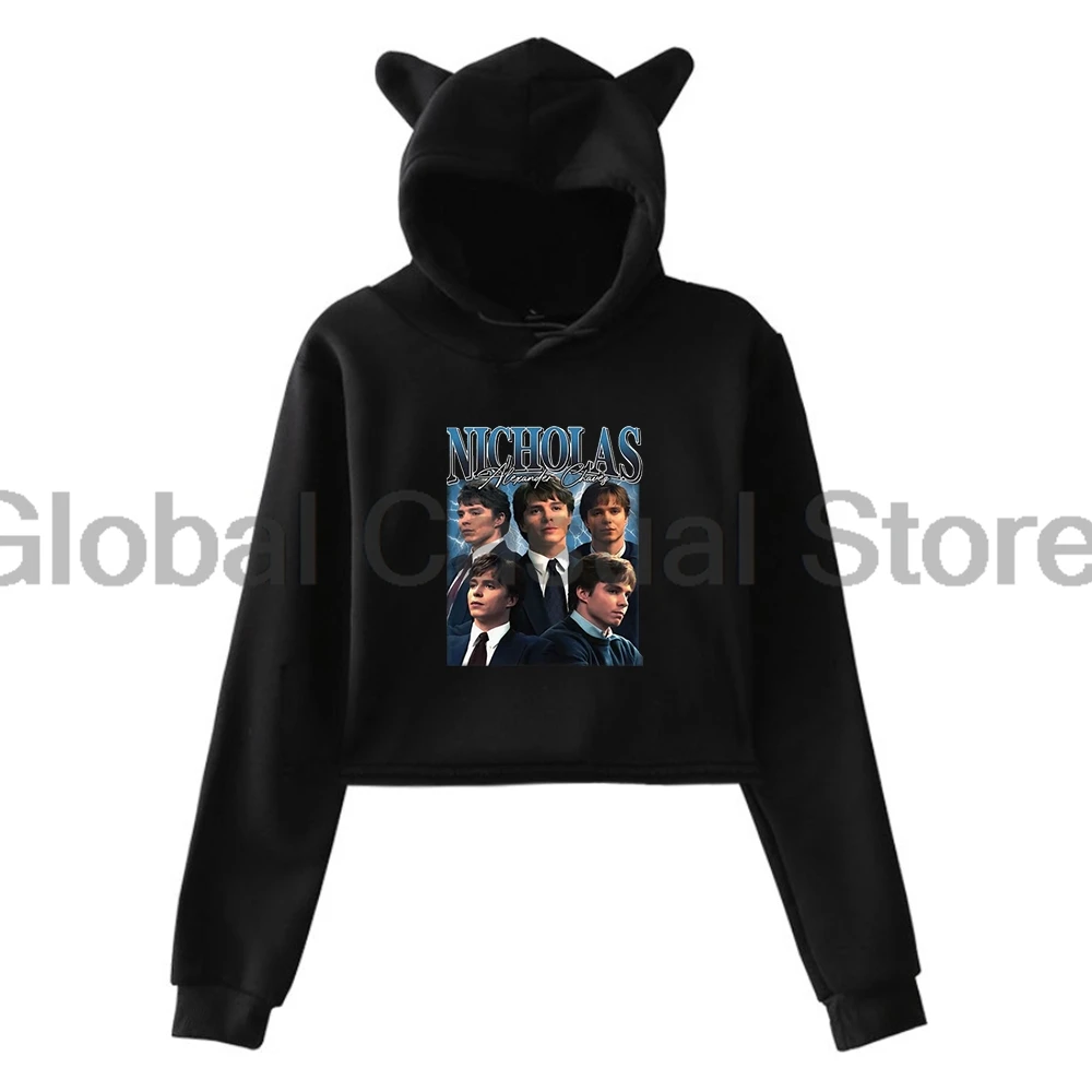 Nicholas Chavez Vintage Graphic Streetwear Female Cat Ears Hoodie Long Sleeve Crop Top Women's Clothes
Nicholas Chavez Vintage Graphic Streetwear Female Cat Ears Hoodie Long Sleeve Crop Top Women's Clothes