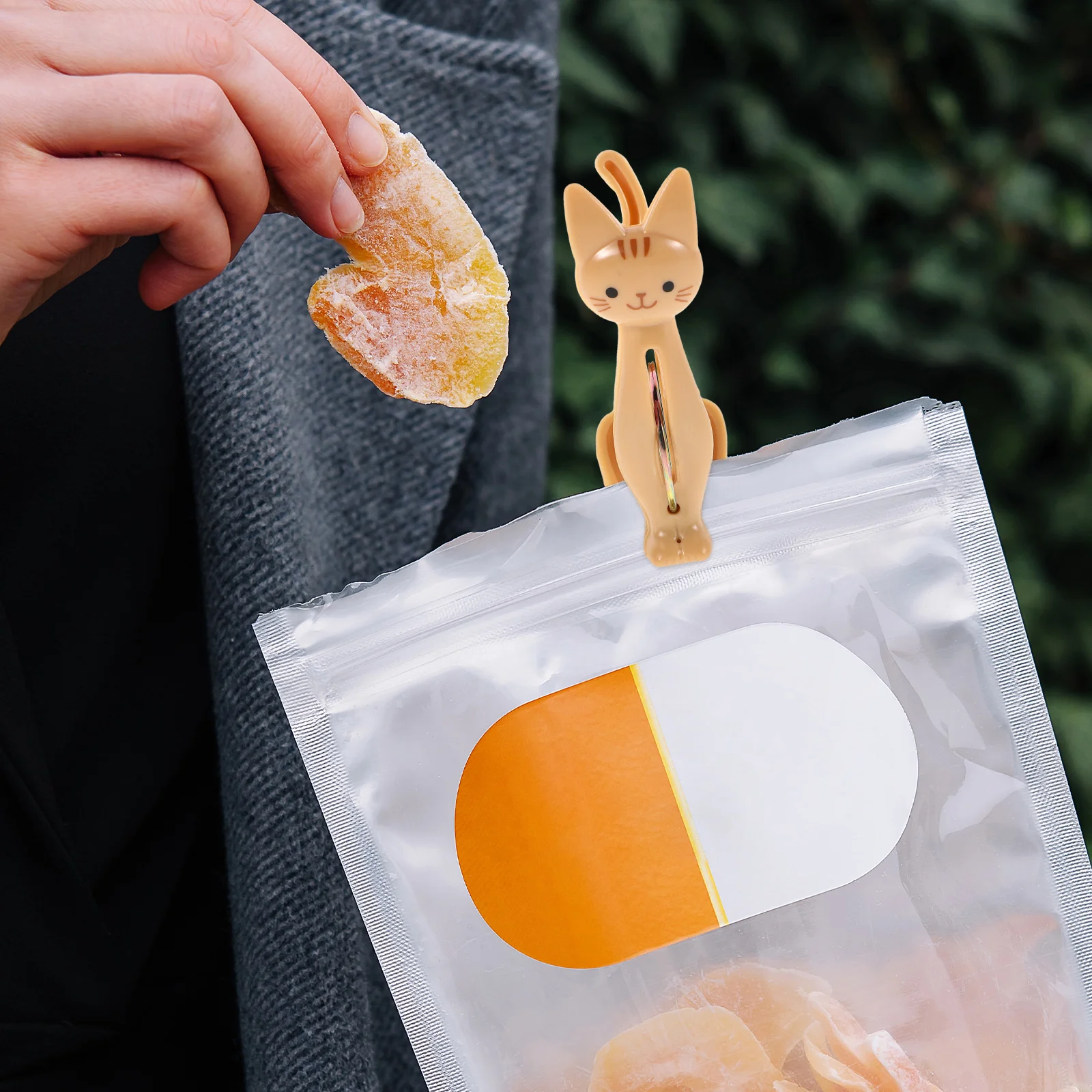 4pcs Windproof Cute Cartoon Design Strong Grip Household Sealing for Food Bags Snacks Plastic Heavy Duty Bag Clips Funny Cat
4pcs Windproof Cute Cartoon Design Strong Grip Household Sealing for Food Bags Snacks Plastic Heavy Duty Bag Clips Funny Cat
