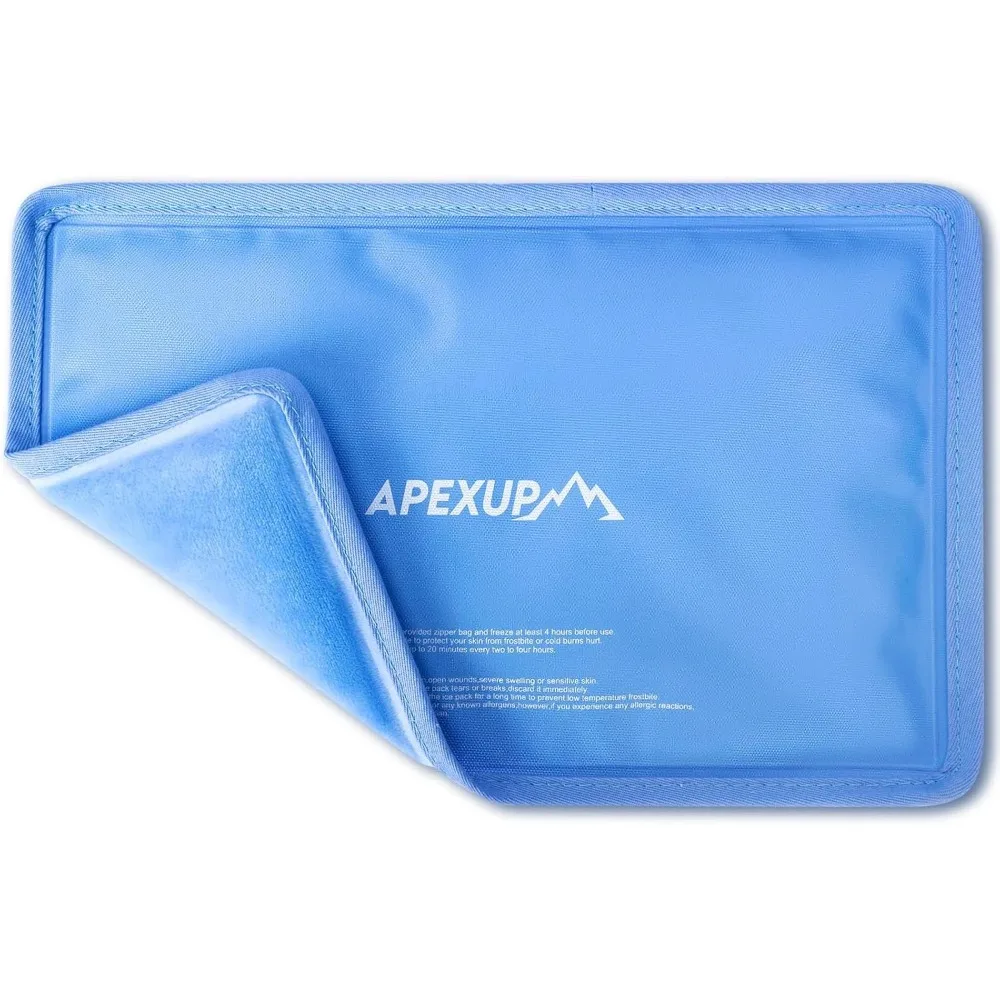 Reusable Flexible Gel Cold Pack for Knee Shoulder Back Hip Leg Arm 11x7
Reusable Flexible Gel Cold Pack for Knee Shoulder Back Hip Leg Arm 11x7