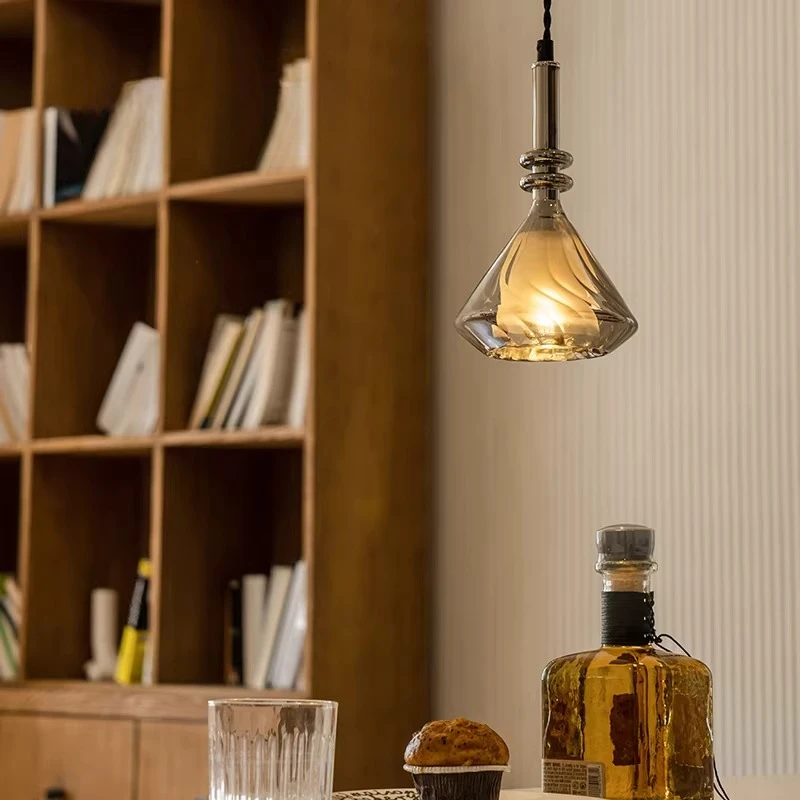 Modern Minimalist Glass Grey Small Pendant Lights Kitchen Restaurant Dining Table Cafe Indoor Decoration Art Luster Hanging Lamp
Modern Minimalist Glass Grey Small Pendant Lights Kitchen Restaurant Dining Table Cafe Indoor Decoration Art Luster Hanging Lamp