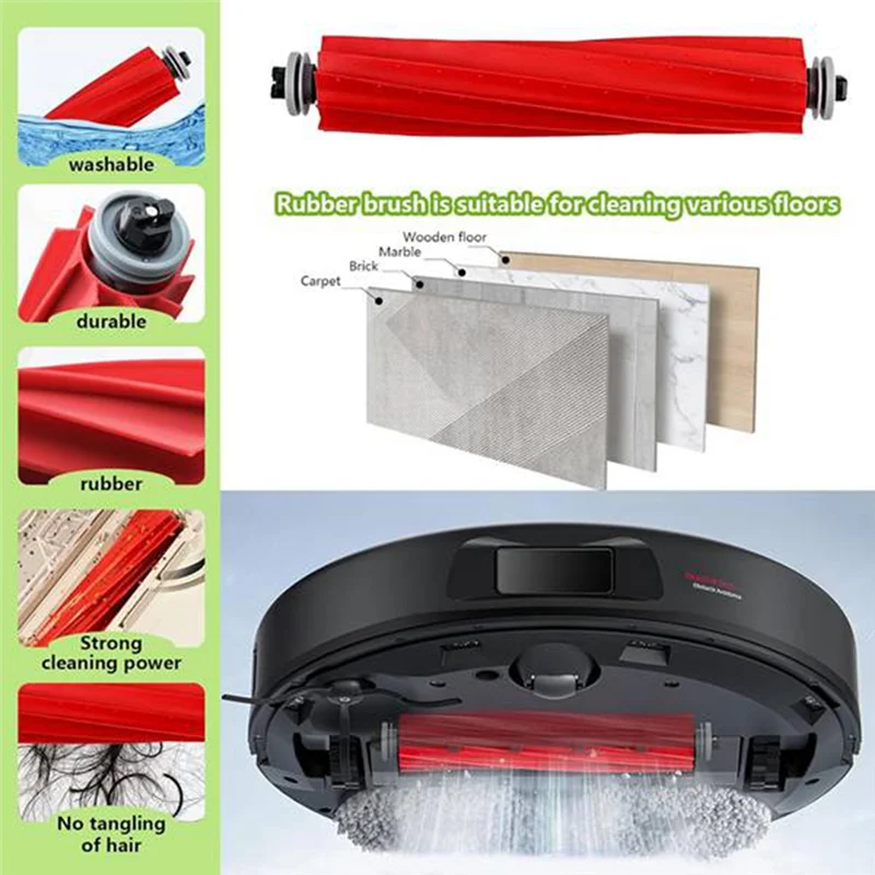 34Pcs Main Side Brush Filters Mop Dust Bags For Roborock Qrevo Pro/Qrevo Maxv/Qrevo S/Qrevo Plus Vacuum Cleaner Parts A-A45M
34Pcs Main Side Brush Filters Mop Dust Bags For Roborock Qrevo Pro/Qrevo Maxv/Qrevo S/Qrevo Plus Vacuum Cleaner Parts A-A45M
