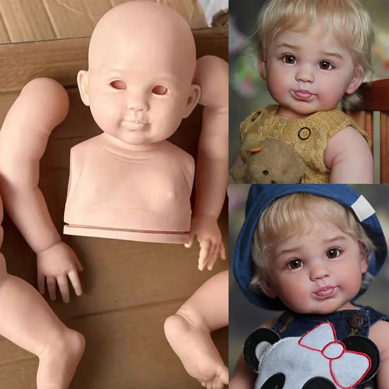 Unfinished Unpainted DIY Reborn Doll Kit Emmeline 28inch Toddler Doll Parts with Cloth Body and Random Eye
Unfinished Unpainted DIY Reborn Doll Kit Emmeline 28inch Toddler Doll Parts with Cloth Body and Random Eye