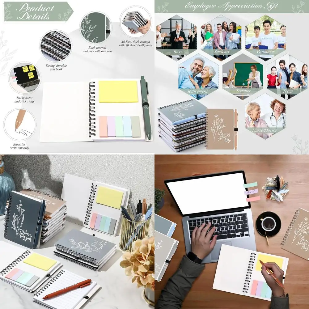 Массовые вдохновляющие тетради и ручки: классический цветной набор для подарков команд, персонала и волонтеров.
Массовые вдохновляющие тетради и ручки: классический цветной набор для подарков команд, персонала и волонтеров.