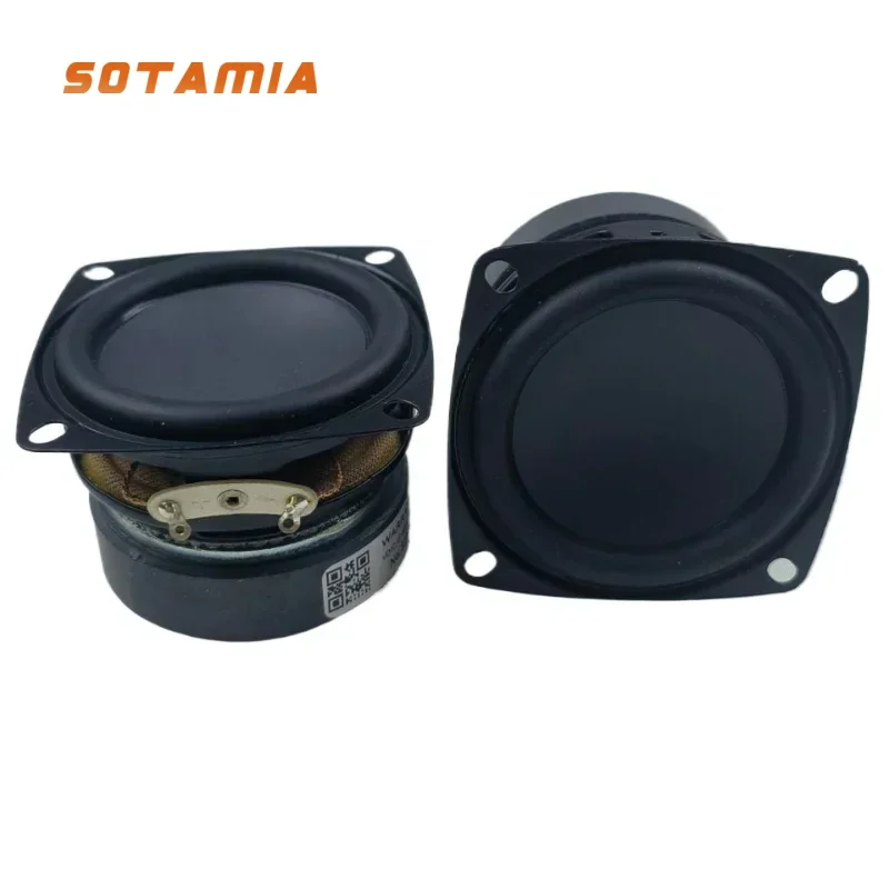 SOTAMIA 2Pcs 2.25 Inch Portable Full Range Audio Speaker 4 Ohm 10W DIY Bluetooth Speaker Sound Music Loudspeaker Home Theater
SOTAMIA 2Pcs 2.25 Inch Portable Full Range Audio Speaker 4 Ohm 10W DIY Bluetooth Speaker Sound Music Loudspeaker Home Theater