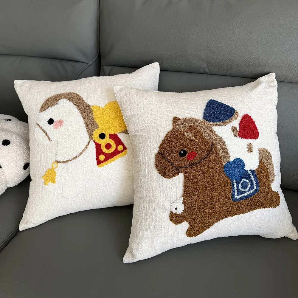 Dopamine Style Embroidered Simple Pillowcase Cartoon Year Bedroom Bedside Cushion Cover Square Shape Home Decor Polyest...
Dopamine Style Embroidered Simple Pillowcase Cartoon Year Bedroom Bedside Cushion Cover Square Shape Home Decor Polyest...