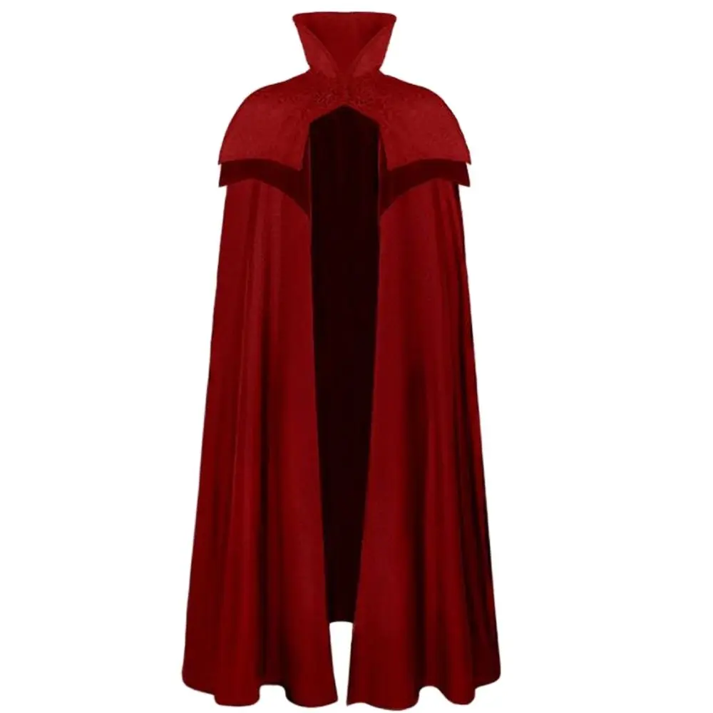 Vampire Cape Men Halloween Medieval Cloak Cosplay Coats Christmas Party Stand-Up Collar Retro Jacquard Double-Layer Shawl Buckle
Vampire Cape Men Halloween Medieval Cloak Cosplay Coats Christmas Party Stand-Up Collar Retro Jacquard Double-Layer Shawl Buckle
