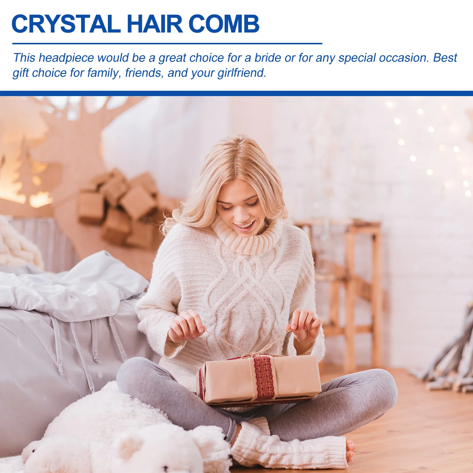 1 Piece Wedding Hair Comb Crystal Flower Alloy Bridal Hair Accessories for Bride Bridesmaid Party Prom Decoration White
1 Piece Wedding Hair Comb Crystal Flower Alloy Bridal Hair Accessories for Bride Bridesmaid Party Prom Decoration White