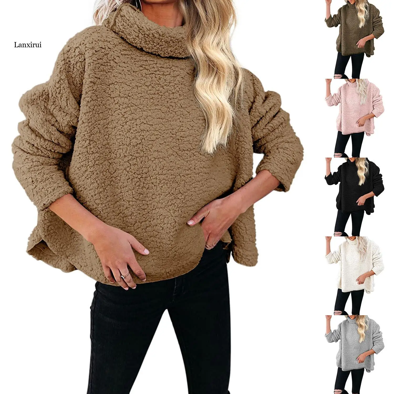Womens Faux Fur Winter Pullovers Hoodies Casual Warm Sweatshirt Ladies Autumn Outwear Sweatshirts Fashion Coat
Womens Faux Fur Winter Pullovers Hoodies Casual Warm Sweatshirt Ladies Autumn Outwear Sweatshirts Fashion Coat