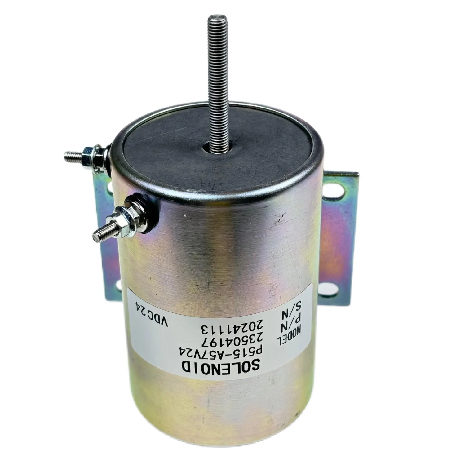 P515-A57V24 23504197 Соленоид остановки топлива 24 В для двигателя F2l2011 Bf3l2011
P515-A57V24 23504197 Соленоид остановки топлива 24 В для двигателя F2l2011 Bf3l2011