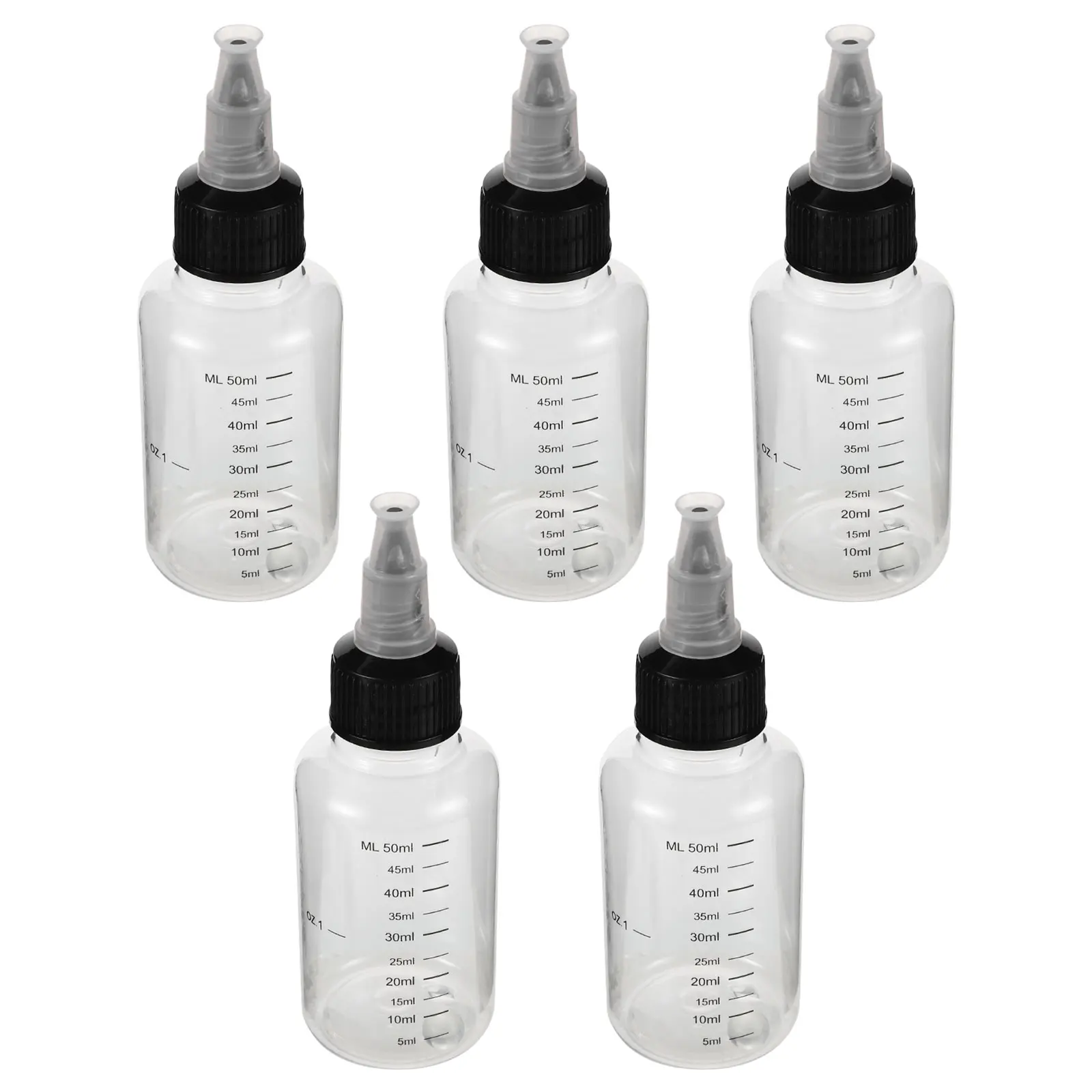 5pcs Paint Mixing Bottles Transparent Measuring Scale Fine Tip Squeeze Dispensing Containers Plastic Craft Tools
5pcs Paint Mixing Bottles Transparent Measuring Scale Fine Tip Squeeze Dispensing Containers Plastic Craft Tools
