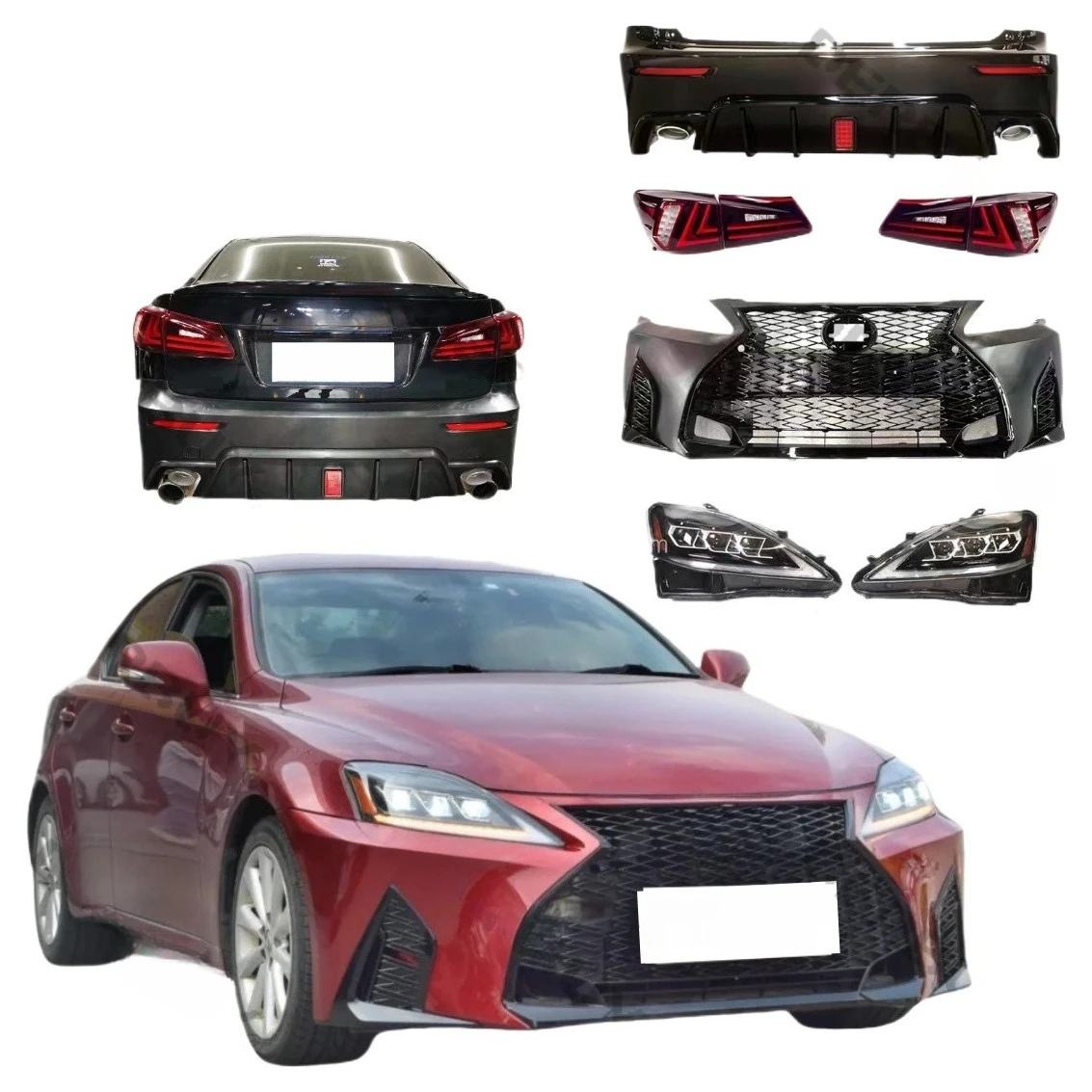 New Design Bodykit for IS200 IS250 IS300 IS350 XE20 2006-2013 Upgrade to IS F Sport 2022 Style Complete Modification Kit
New Design Bodykit for IS200 IS250 IS300 IS350 XE20 2006-2013 Upgrade to IS F Sport 2022 Style Complete Modification Kit