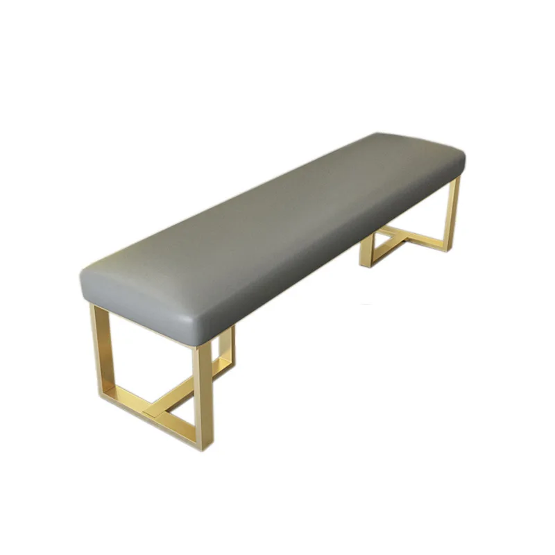 Light luxury clothing store shoe change stool household door bed end sofa stainless steel rest bench bathroom leather
Light luxury clothing store shoe change stool household door bed end sofa stainless steel rest bench bathroom leather