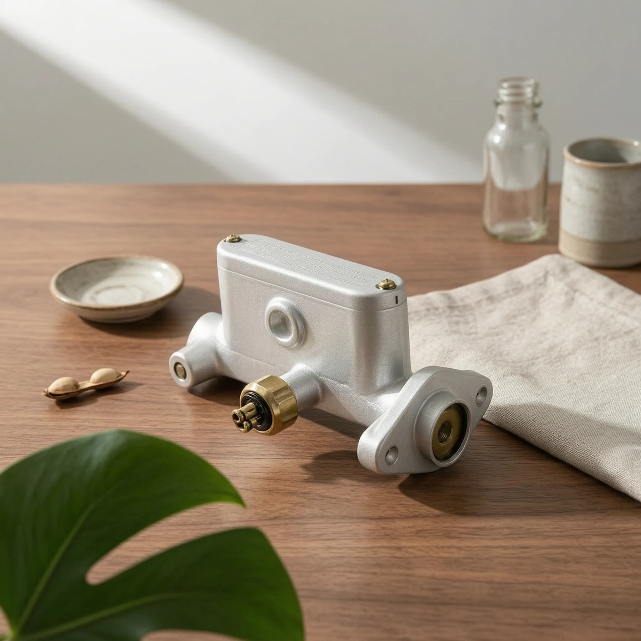 Master Cylinder with Reservoir Mounting Flange Hydraulic Master Cylinder Auto Part Cast OE Spec
Master Cylinder with Reservoir Mounting Flange Hydraulic Master Cylinder Auto Part Cast OE Spec
