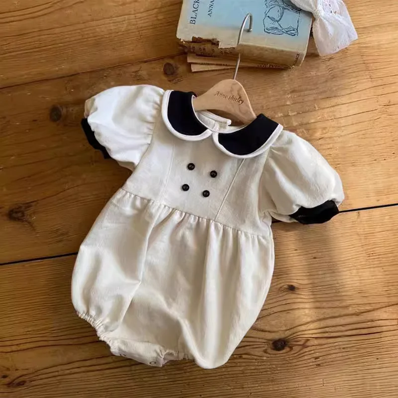 Baby clothes 2024 summer new Korean version children's clothing girls summer clothing baby jumpsuit
Baby clothes 2024 summer new Korean version children's clothing girls summer clothing baby jumpsuit