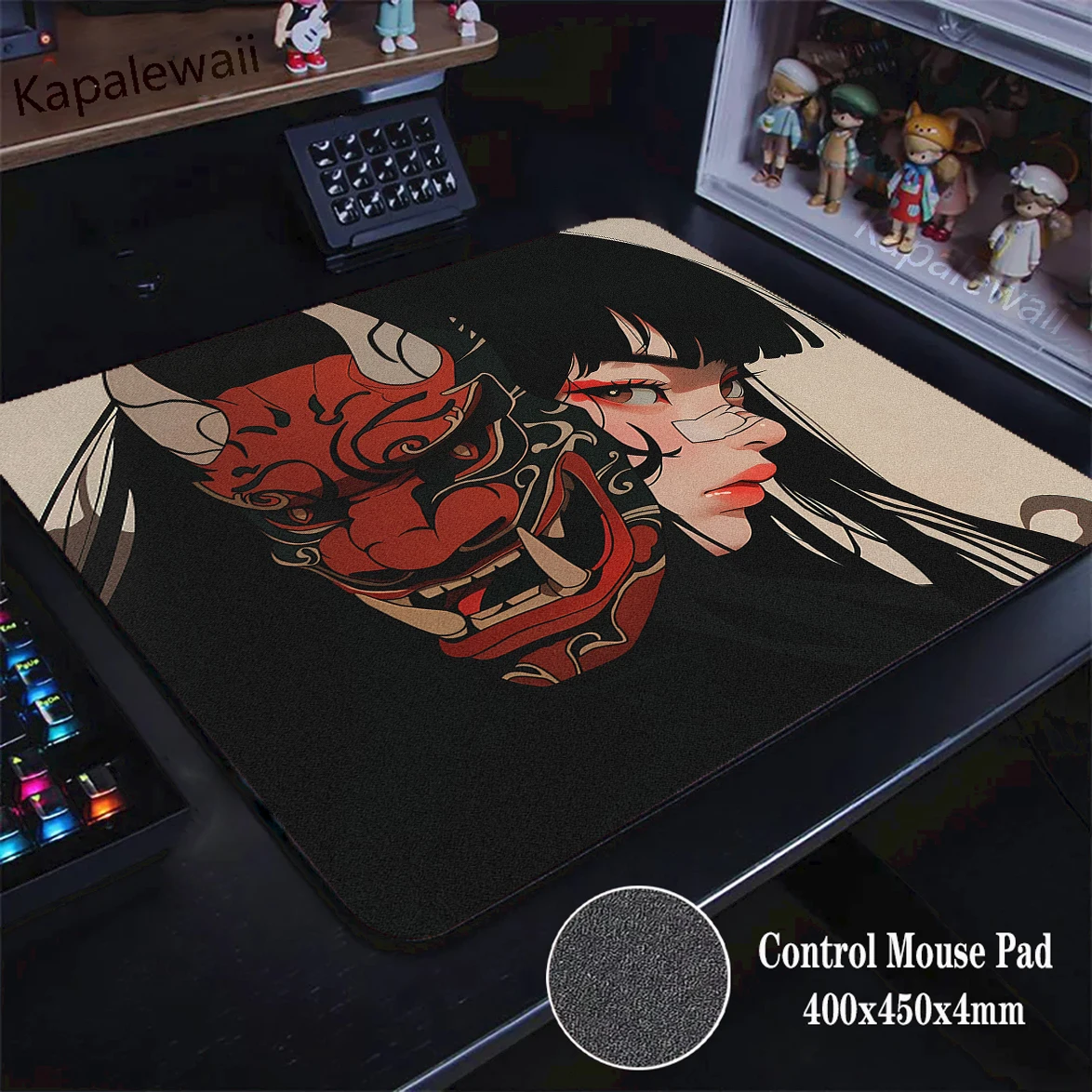 Anime Oni Mask Girl Control Mousepad 45x40CM Speed Gaming Mice Pad Locking Edge Table Carpet Game Professional Rubber Desk Mat
Anime Oni Mask Girl Control Mousepad 45x40CM Speed Gaming Mice Pad Locking Edge Table Carpet Game Professional Rubber Desk Mat