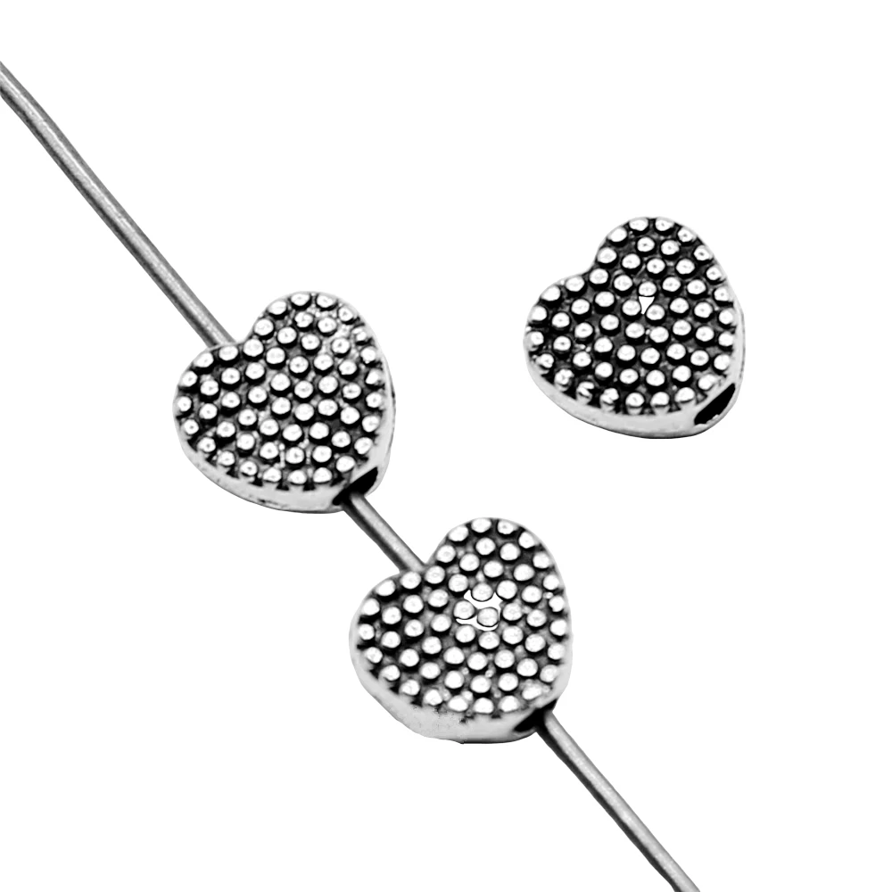 400pcs 7mm Heart Beads For Jewelry Making DIY Bracelet Making Antique Silver Color
400pcs 7mm Heart Beads For Jewelry Making DIY Bracelet Making Antique Silver Color