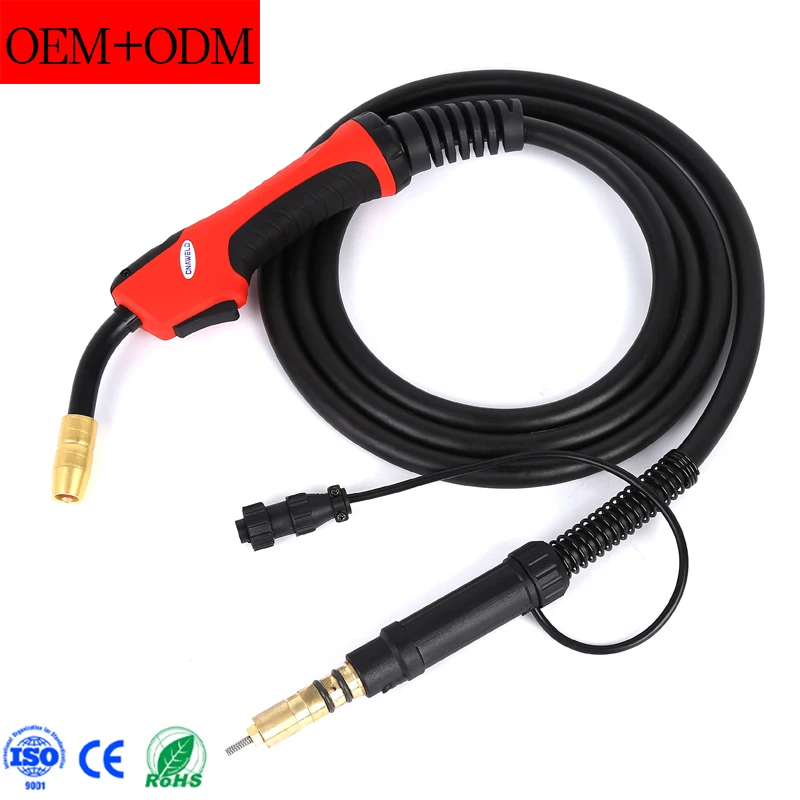 CNAWELD 100Amp 12 Feet M-10 MIG Welder Torch M-100 Welding Gun With ML Connector
CNAWELD 100Amp 12 Feet M-10 MIG Welder Torch M-100 Welding Gun With ML Connector