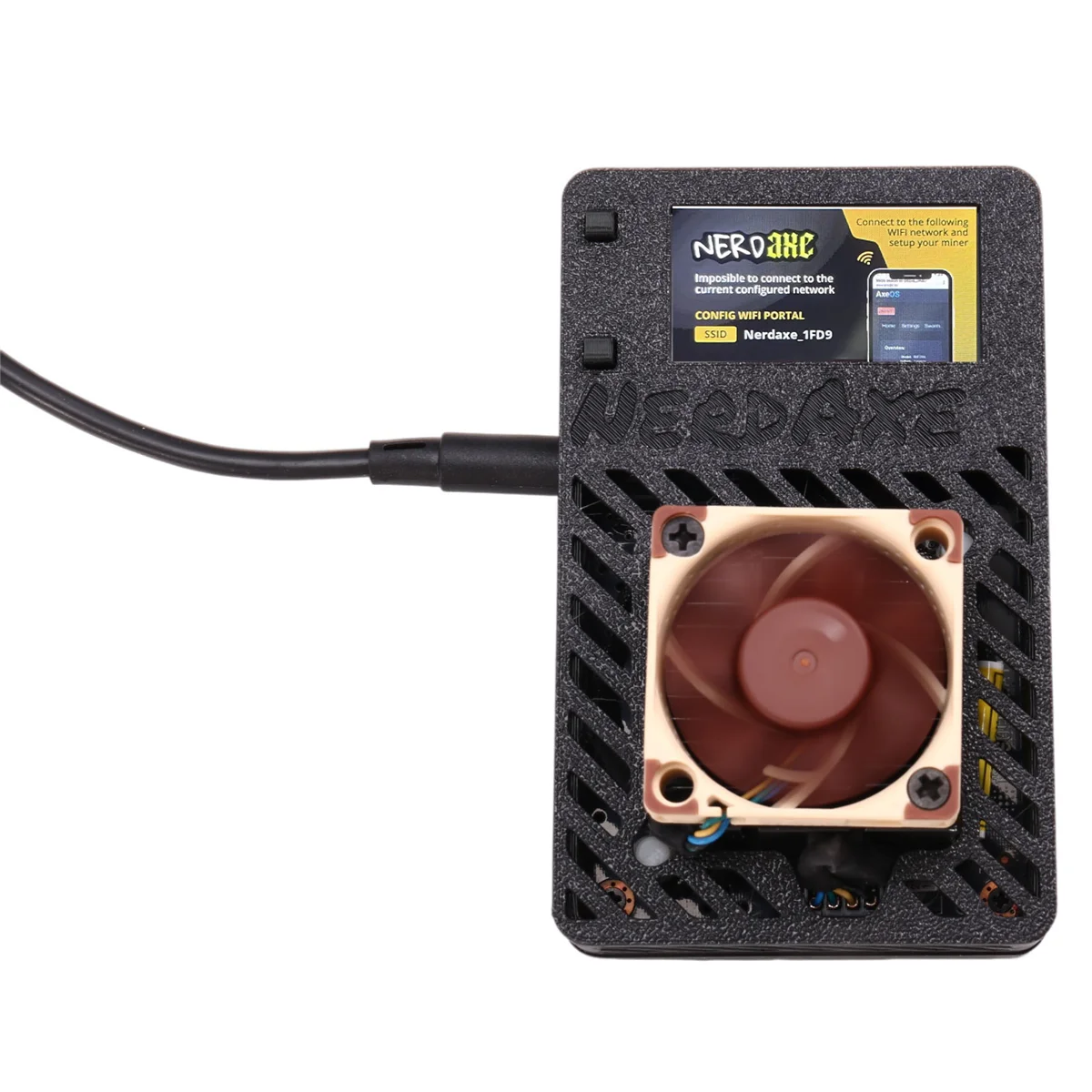 ATP-NerdAxe Miner 500Gh/S BM1366 ASIC Open Source Nerdminer BTC Miner Супер бесшумный вентилятор Lottery Miner AU PLUG
ATP-NerdAxe Miner 500Gh/S BM1366 ASIC Open Source Nerdminer BTC Miner Супер бесшумный вентилятор Lottery Miner AU PLUG