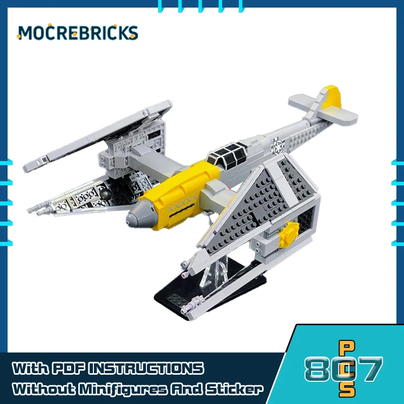 Space Series TIE-109 Starplane Building Blocks Popular Sci-Fi Movie Model Creative Bricks Assembly Toys Children's Holiday Gifts
Space Series TIE-109 Starplane Building Blocks Popular Sci-Fi Movie Model Creative Bricks Assembly Toys Children's Holiday Gifts