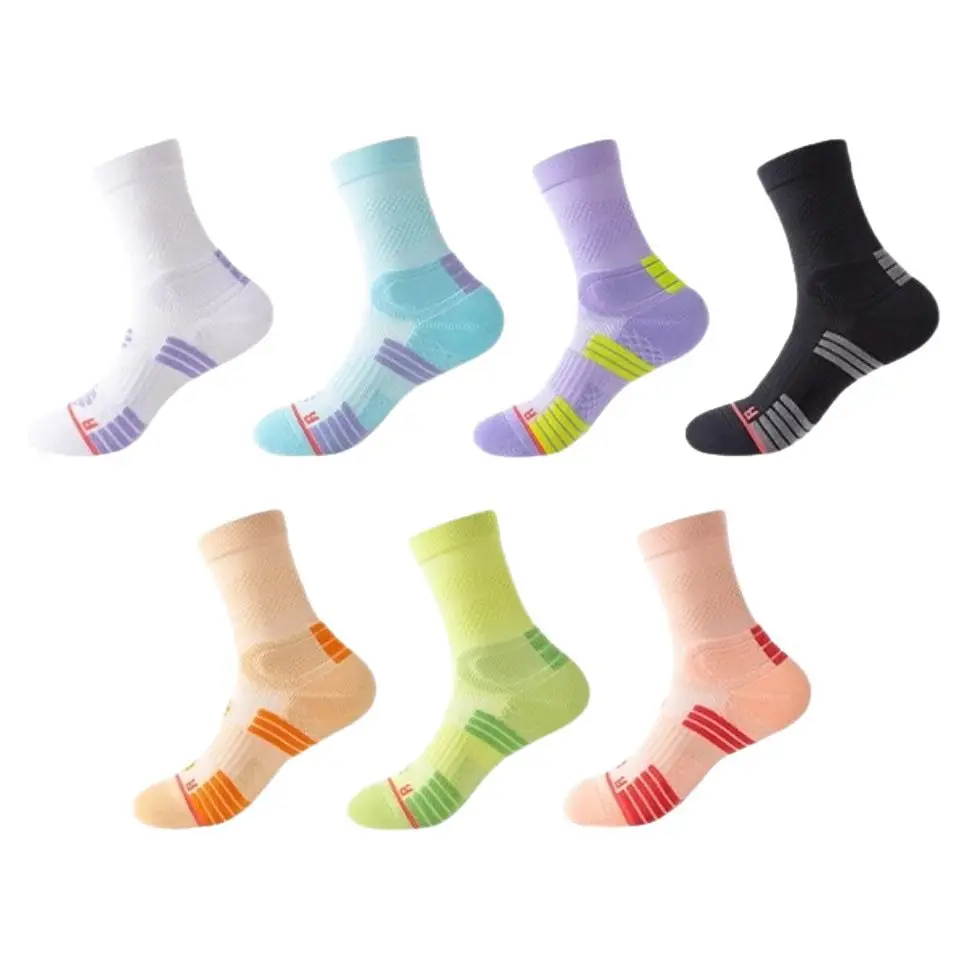 Women Athletic Socks Mid Calf Towel Sole Sweat Absorbent Deodorant for Spring Summer Running Fitness Badminton Basketball
Women Athletic Socks Mid Calf Towel Sole Sweat Absorbent Deodorant for Spring Summer Running Fitness Badminton Basketball