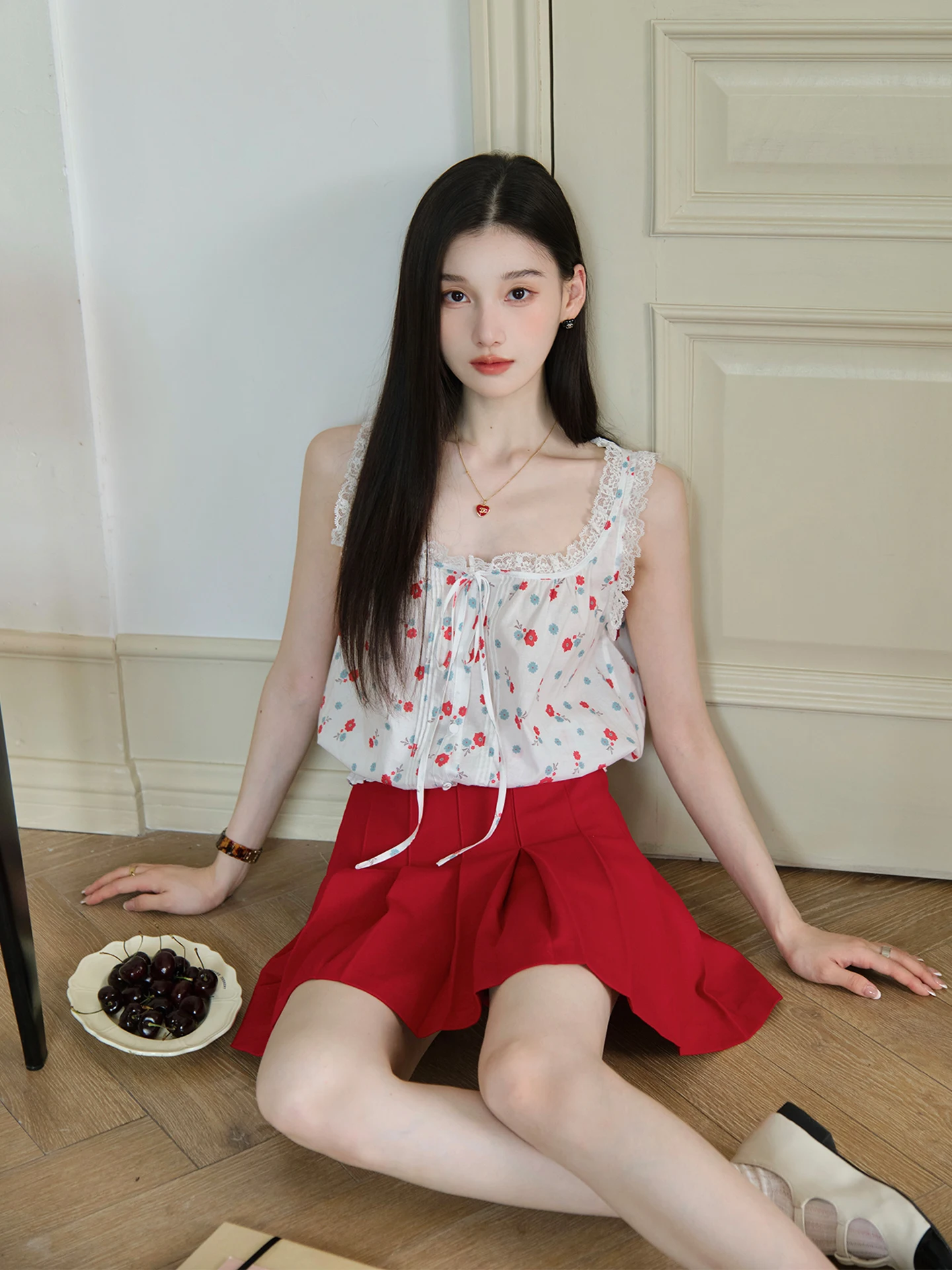 ChillCozy кружевной укороченный топ с цветочным принтом, женский летний хлопковый топ из 00% салата, U-Ne, милая облегающая одежда
ChillCozy кружевной укороченный топ с цветочным принтом, женский летний хлопковый топ из 00% салата, U-Ne, милая облегающая одежда