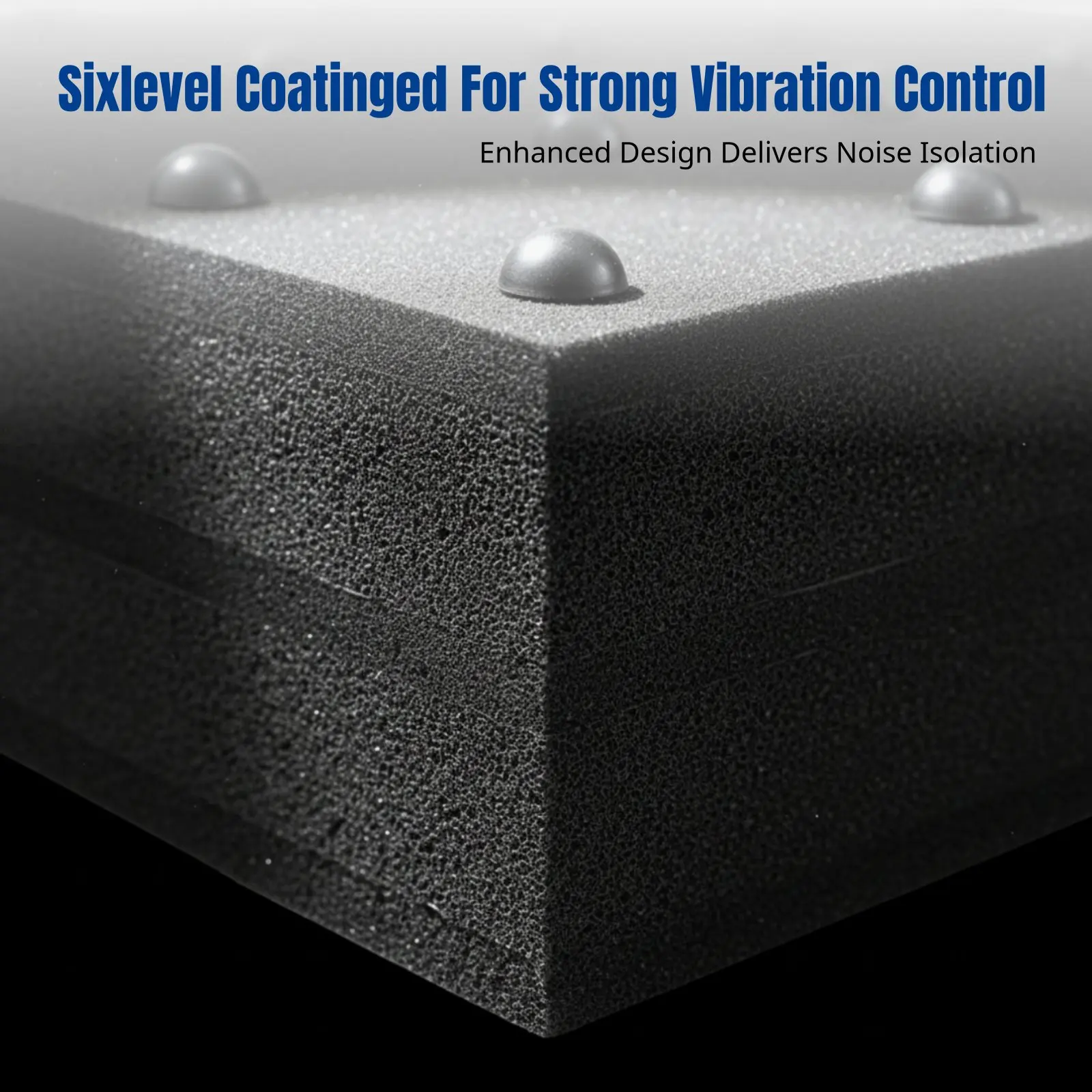 KTV Bar Subwoofer Vibration Absorption Pad, Drum Speaker Soundproof Mat, Thick, Multi-Level, Custom Size
KTV Bar Subwoofer Vibration Absorption Pad, Drum Speaker Soundproof Mat, Thick, Multi-Level, Custom Size