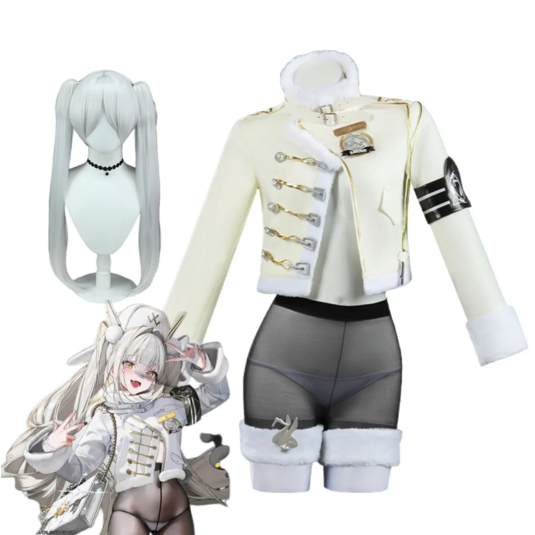 Game Goddess of Victory Blanc Cosplay Costume Wig Set
Game Goddess of Victory Blanc Cosplay Costume Wig Set