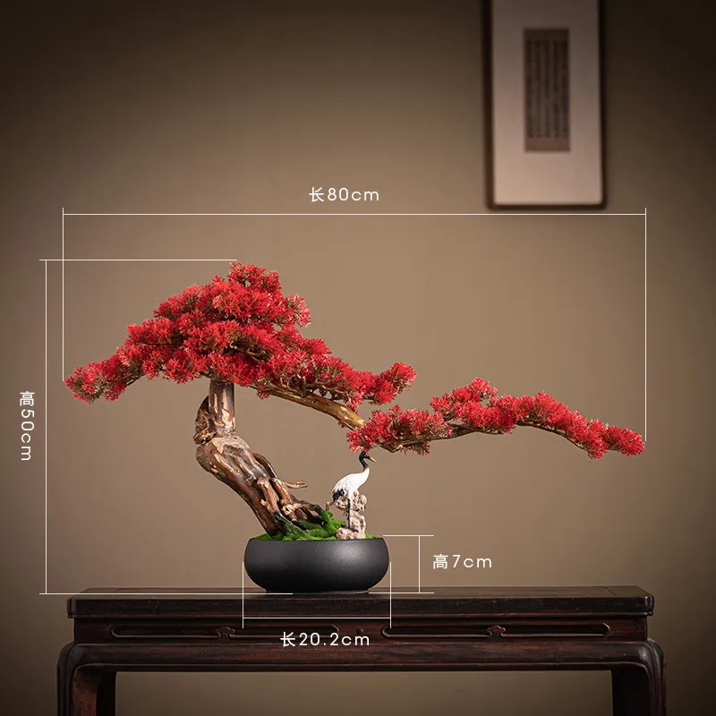Simulation green plant welcome pine bonsai lucky ornament light luxury living room entrance cabinet hotel zen soft decoration
Simulation green plant welcome pine bonsai lucky ornament light luxury living room entrance cabinet hotel zen soft decoration
