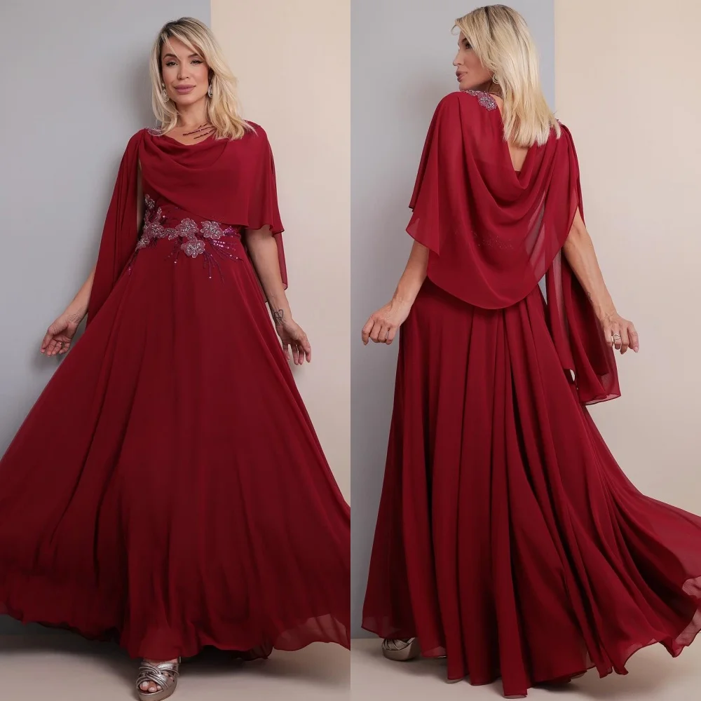 Simple Chiffon Pleat A-line O-Neck Midi Dresses Cocktail Dresses Retro Fashion Elegant Exquisite High Quality Sexy Sparkle
Simple Chiffon Pleat A-line O-Neck Midi Dresses Cocktail Dresses Retro Fashion Elegant Exquisite High Quality Sexy Sparkle