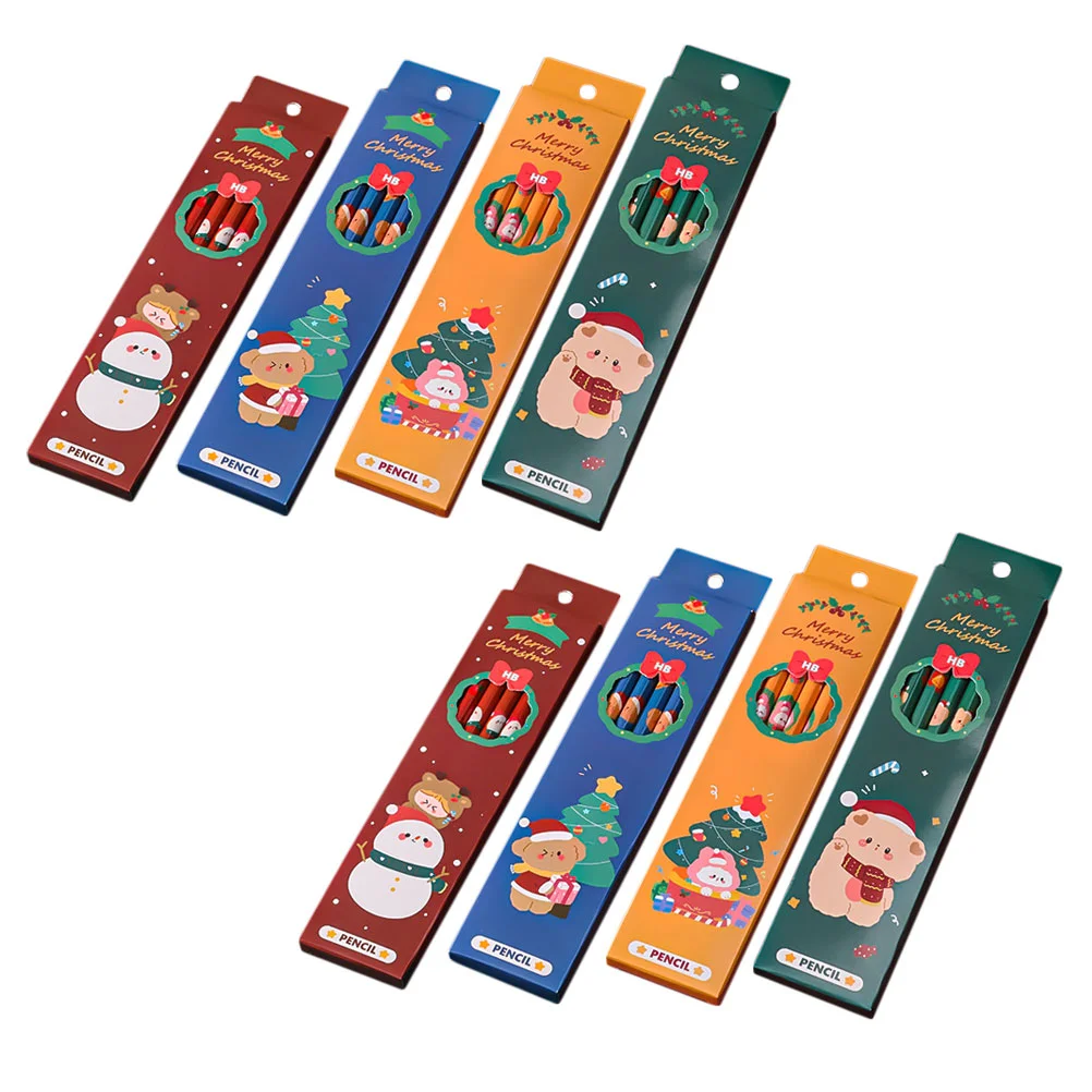 48 Pcs Christmas Pencil Pencils Game Prizes Boxed Stationery Wood Classroom Rewards Student Child Kids Drawing
48 Pcs Christmas Pencil Pencils Game Prizes Boxed Stationery Wood Classroom Rewards Student Child Kids Drawing