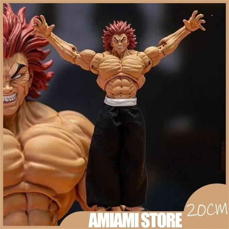 Фигурки BakiTheGrr Hanma Yujiro, 20 см, аниме-фигурки манга, коллекционные куклы для мускулов, настольные украшения, игрушки в подарок
Фигурки BakiTheGrr Hanma Yujiro, 20 см, аниме-фигурки манга, коллекционные куклы для мускулов, настольные украшения, игрушки в подарок