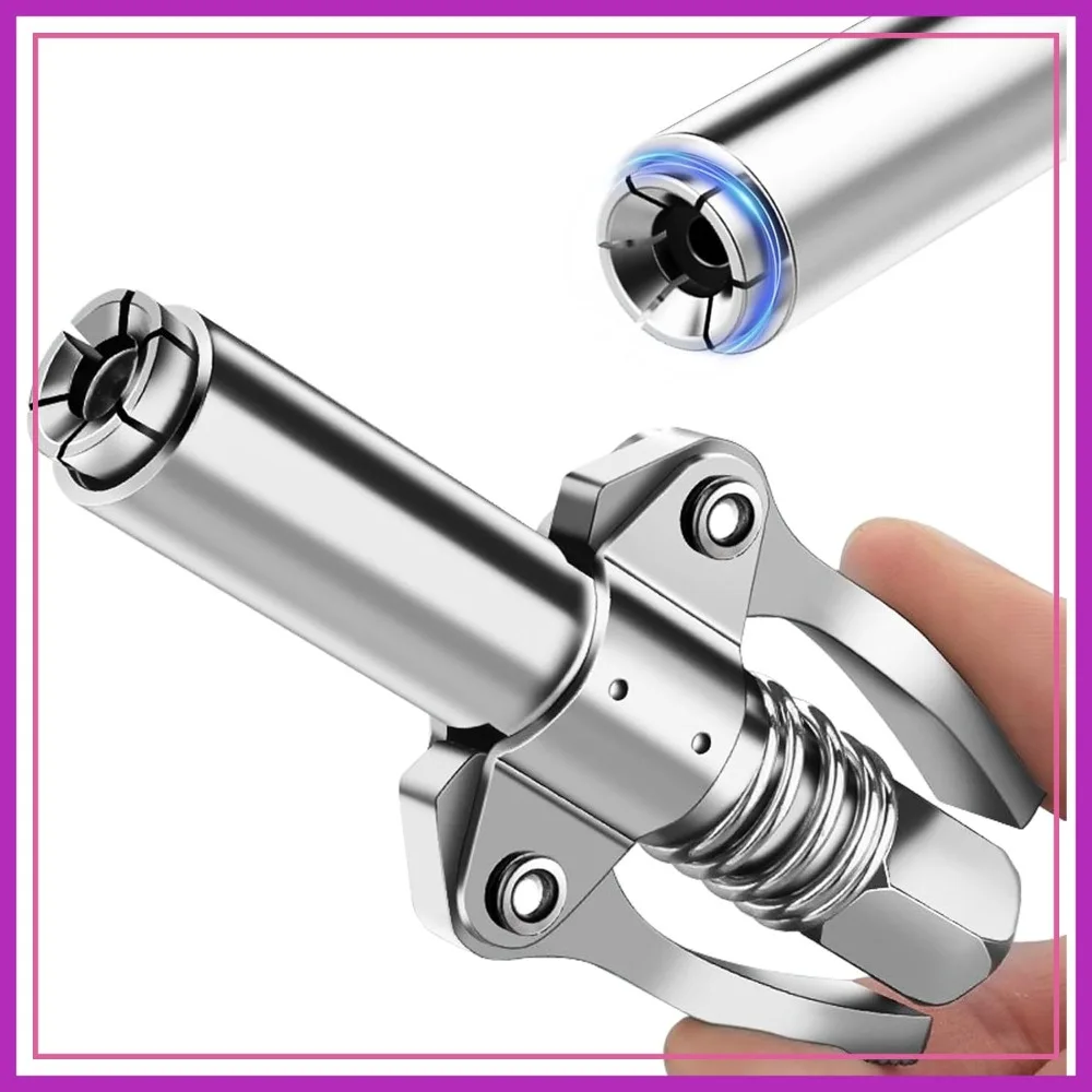 12000PSI High Pressure Grease Gun Coupler, 1/8" NPT Grease Joint Fittings for All Machinery
12000PSI High Pressure Grease Gun Coupler, 1/8" NPT Grease Joint Fittings for All Machinery