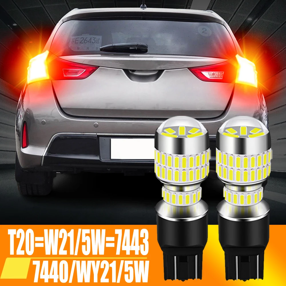 Светодиодная лампа W21/5W 7443 T20 Canbus без ошибок для Suzuki Grand Vitara 1 2 1998-2016 Ignis 3 Jimny Liana SX4, 2 светодиодный т.
Светодиодная лампа W21/5W 7443 T20 Canbus без ошибок для Suzuki Grand Vitara 1 2 1998-2016 Ignis 3 Jimny Liana SX4, 2 светодиодный т.