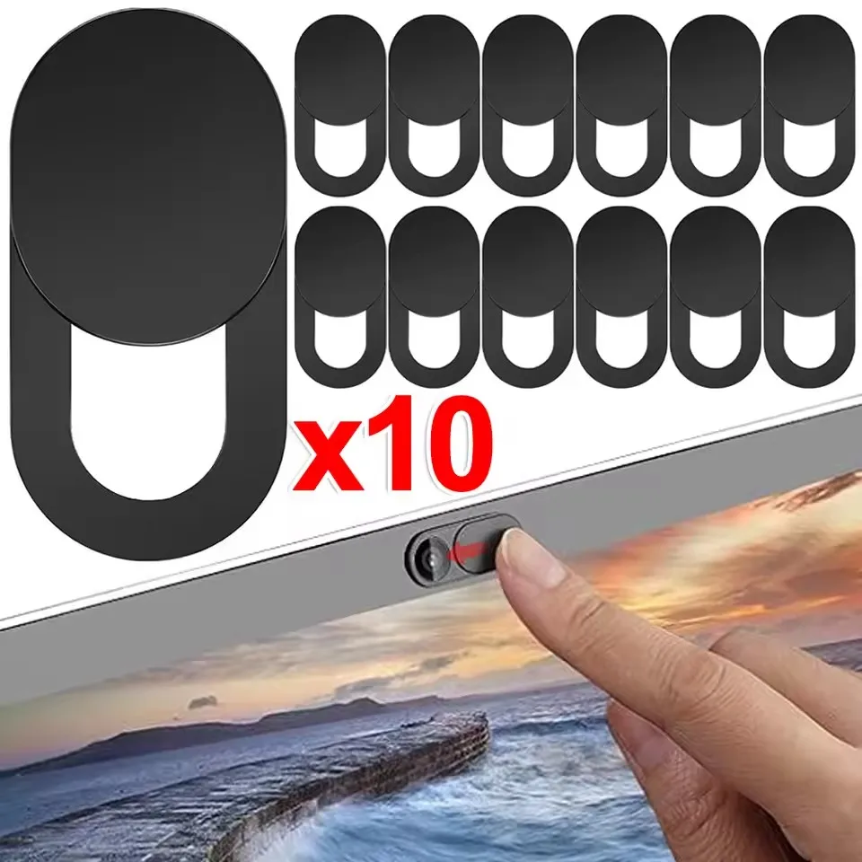 1-20pcs Lenses Privacy Sticker Webcam Protective Cover Webcam Cover Shutter Slider For iPad PC Tablet Camera Phone Lens Sticker