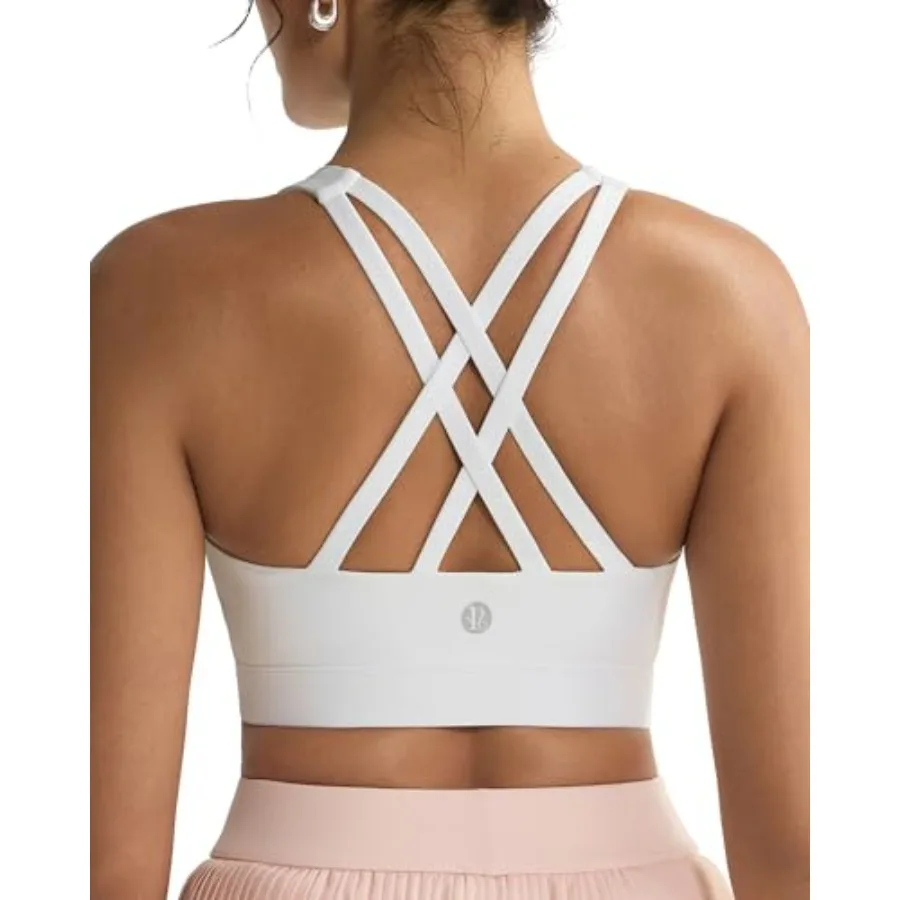 RUNNING GIRL Sports Bra for Women, Molded Cup Strappy Running High Impact Sports Bra with Sewn in Pads
RUNNING GIRL Sports Bra for Women, Molded Cup Strappy Running High Impact Sports Bra with Sewn in Pads