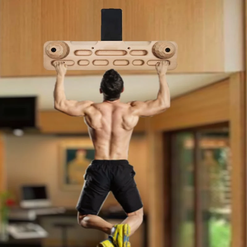 Wall Mounted Rock Climbing Hangboard Multi-functional Fingerboard Indoor Outdoor Upper Body Workout Equipment
Wall Mounted Rock Climbing Hangboard Multi-functional Fingerboard Indoor Outdoor Upper Body Workout Equipment