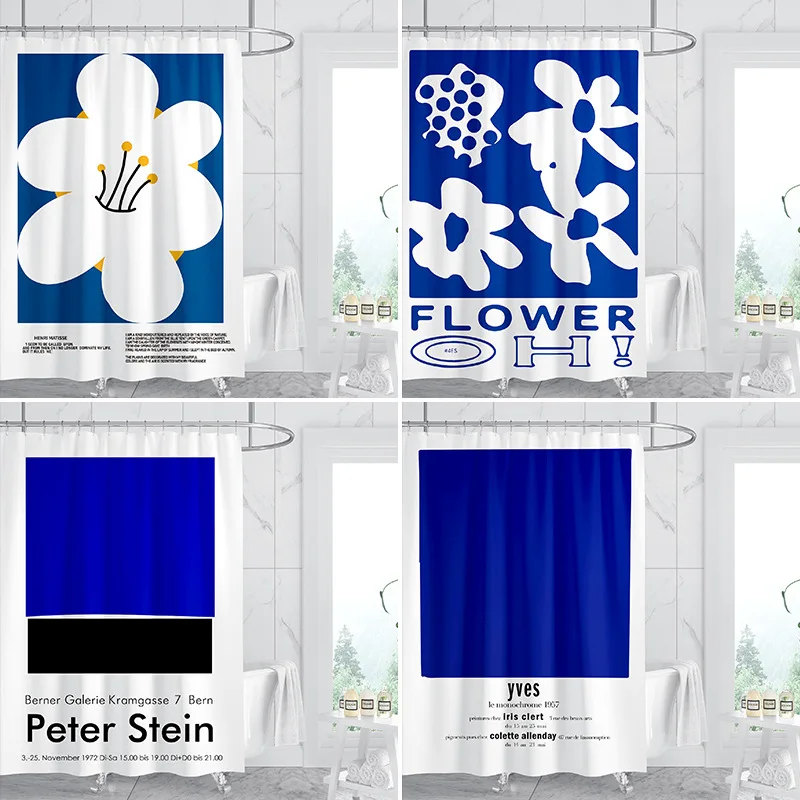 Занавеска для душа VIKAMA Klein Blue в скандинавском стиле, водонепроницаемая и устойчивая к плесени, разделительная штора для комнаты, защита от посторонних глаз, декор для дома
Занавеска для душа VIKAMA Klein Blue в скандинавском стиле, водонепроницаемая и устойчивая к плесени, разделительная штора для комнаты, защита от посторонних глаз, декор для дома