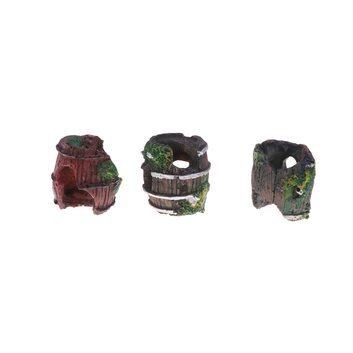 3pcs Mini Aquarium Landscaping Ornament Household Crafts Fish and Shrimp Turtle Hidden Hollow Tree Hole Simulation Barrel Decor
3pcs Mini Aquarium Landscaping Ornament Household Crafts Fish and Shrimp Turtle Hidden Hollow Tree Hole Simulation Barrel Decor