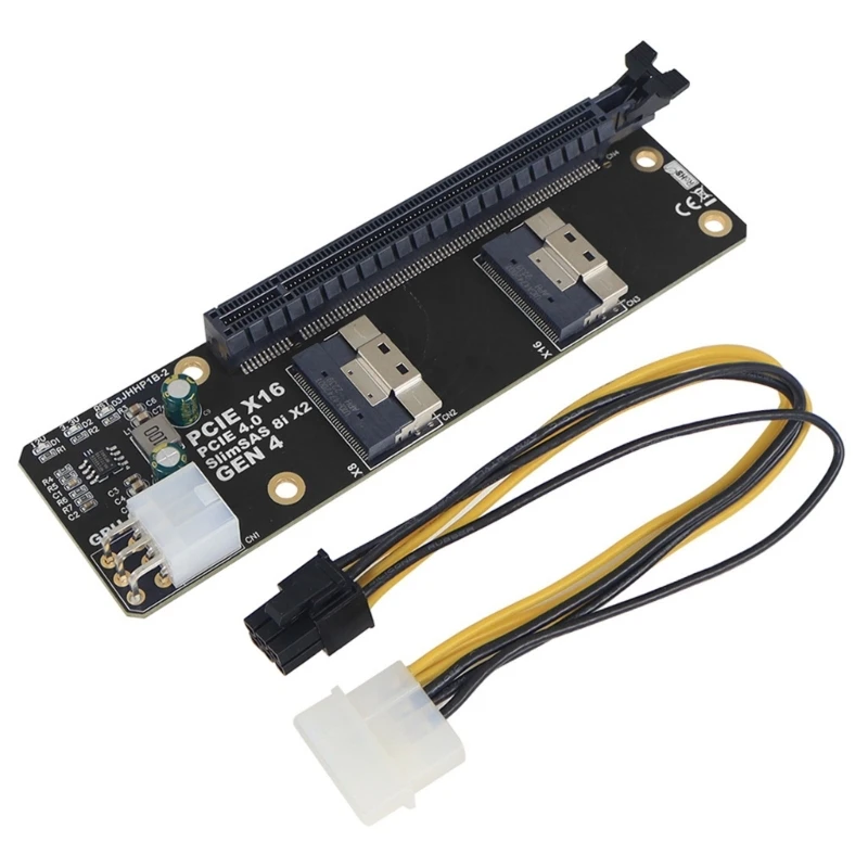 Gen4 2 порта SlimSAS 8I на PCIE 4,0 X16, сменная плата адаптера для сетевых карт, графическая видеокарта, захват
Gen4 2 порта SlimSAS 8I на PCIE 4,0 X16, сменная плата адаптера для сетевых карт, графическая видеокарта, захват